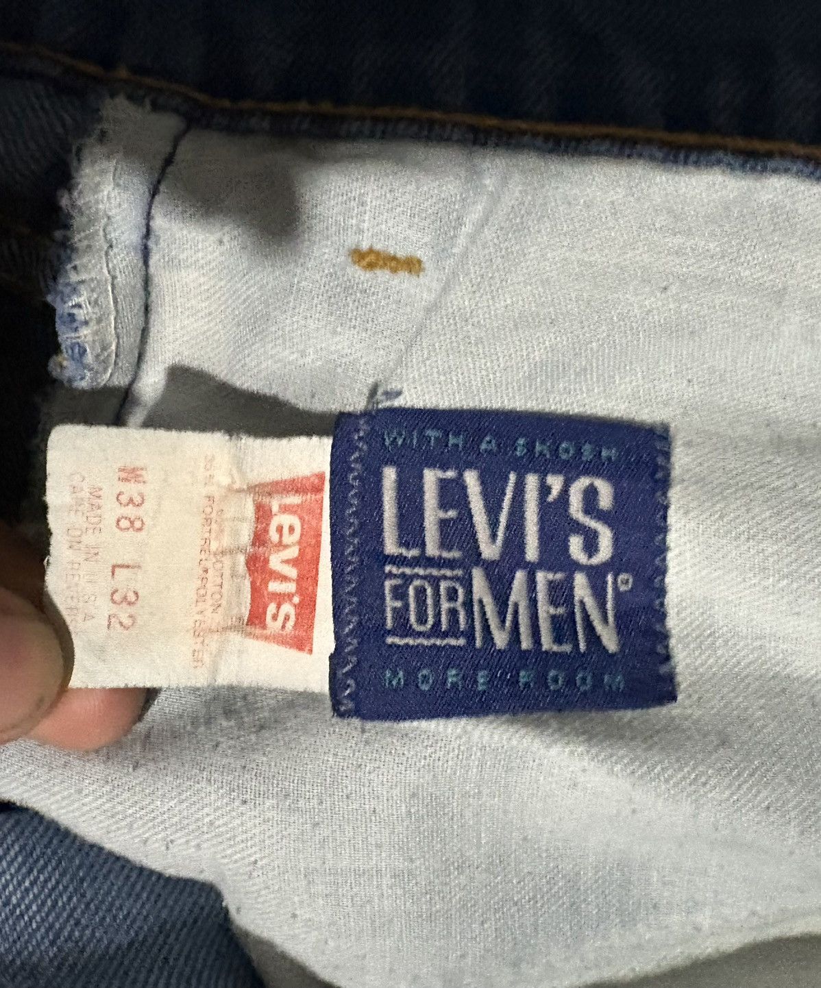 Levi's × Levi's Vintage Clothing × Vintage Orange Tab 1970’s Era Levi’s 514 Size US 38 / EU 54 - 4 Thumbnail