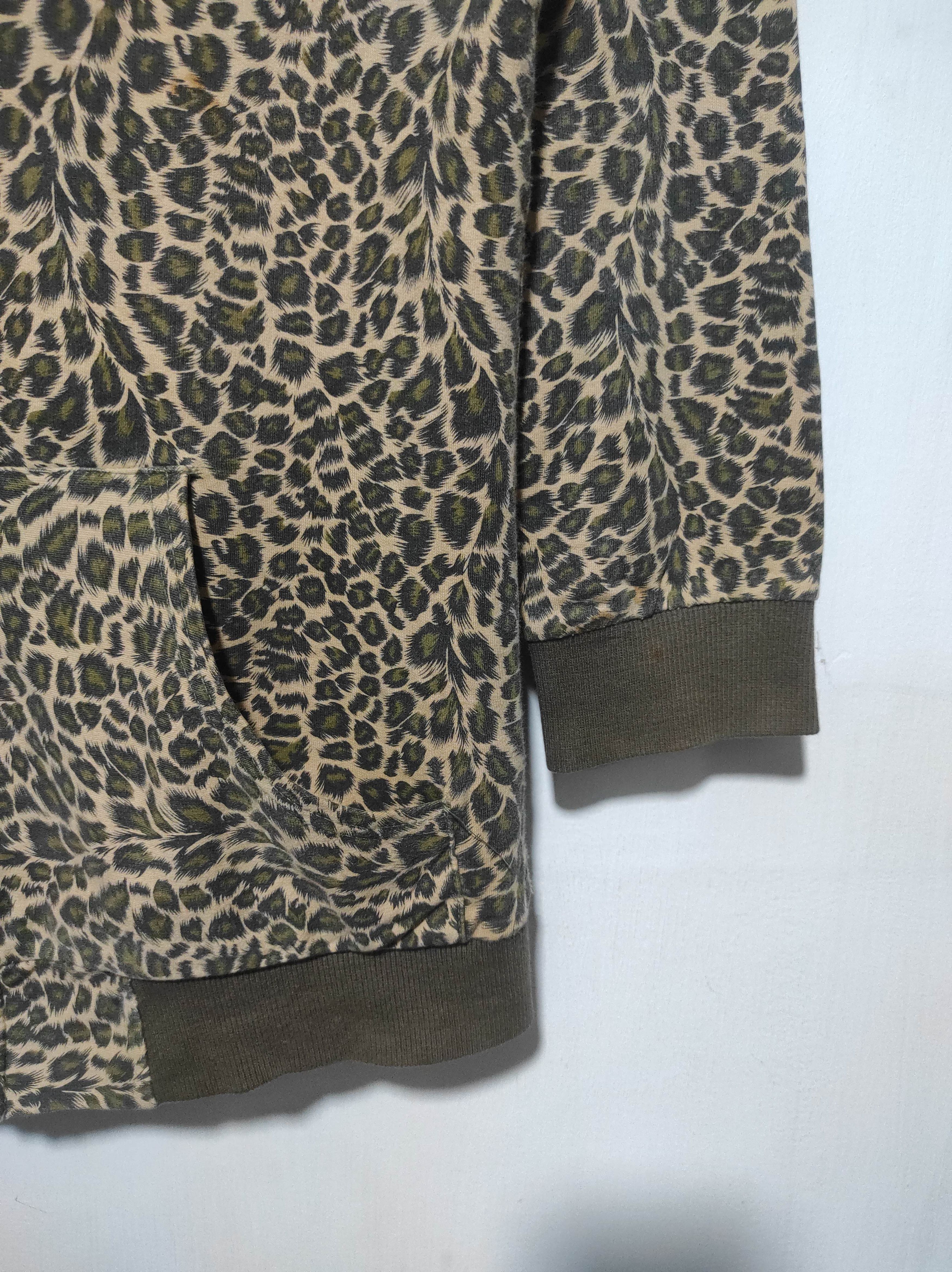 Hysteric Glamour World Wide Love Leopard Fur Hoodie IfSixWasNine LGB style Size S / US 4 / IT 40 - 7 Thumbnail