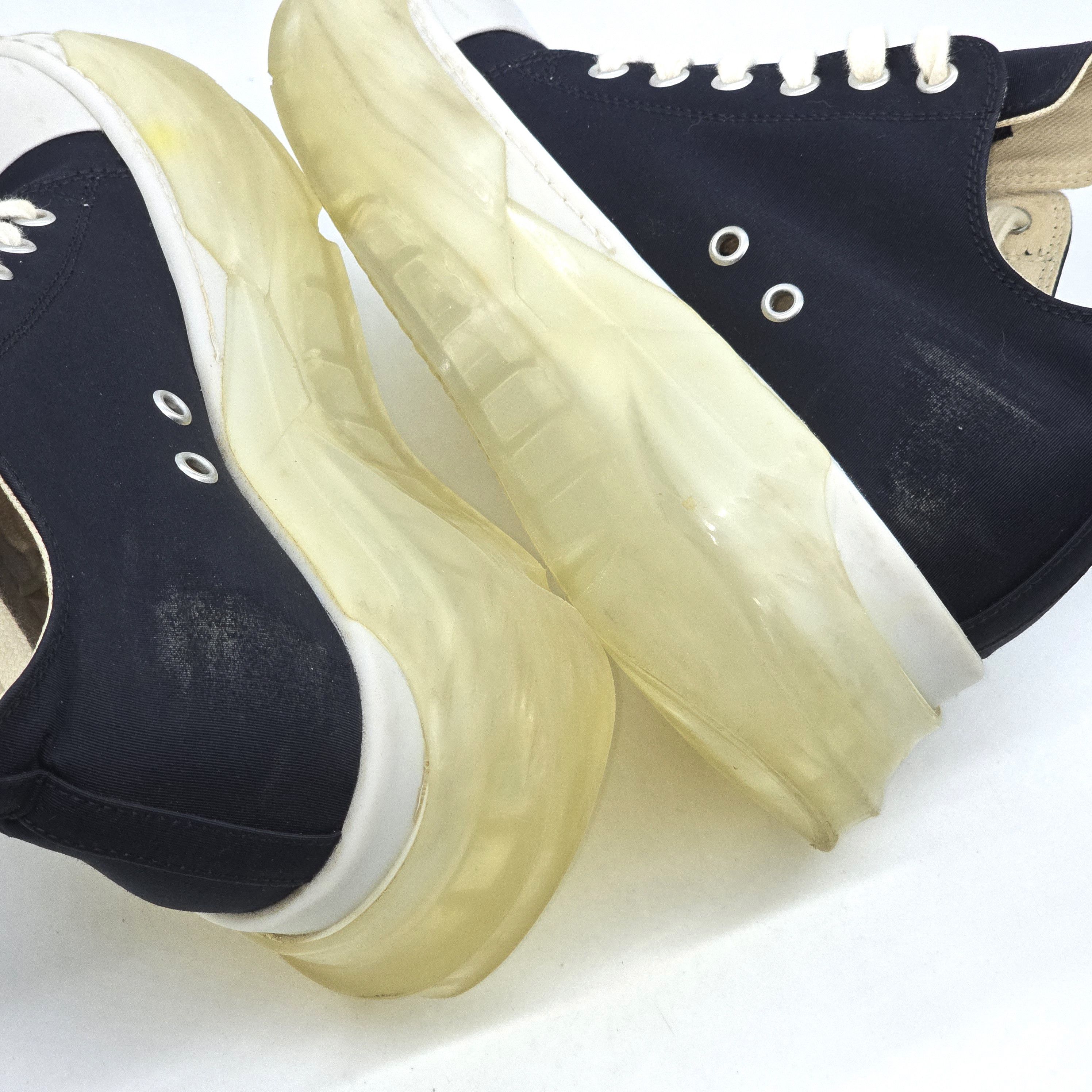 Rick Owens Rick Owens Drkshdw - Abstract Ramones Clear Sole Size US 6 / IT 36 - 13 Thumbnail