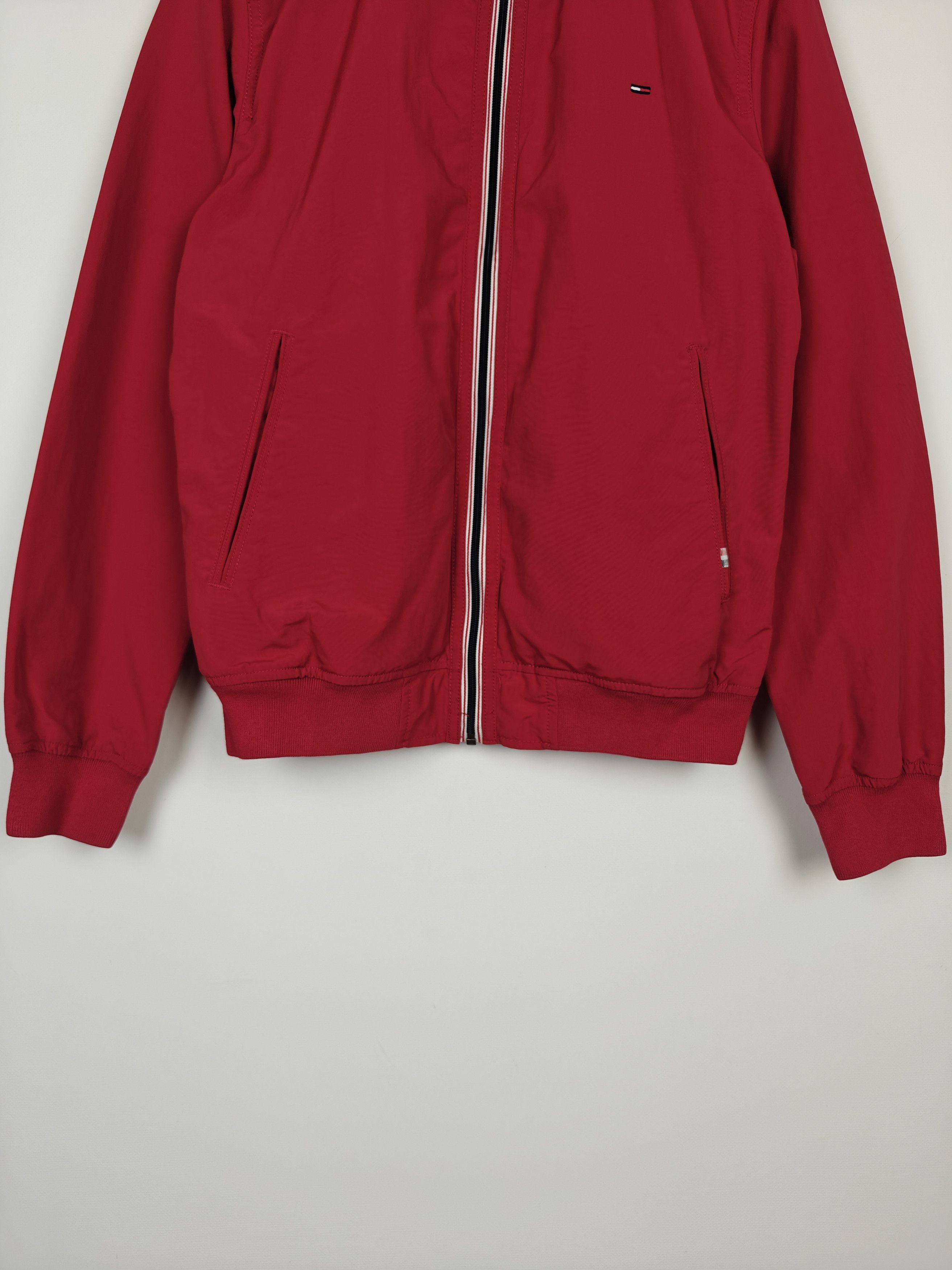 Tommy Hilfiger Tommy Hilfiger Denim Zip Jacket Red American Original L Size US L / EU 52-54 / 3 - 3 Thumbnail