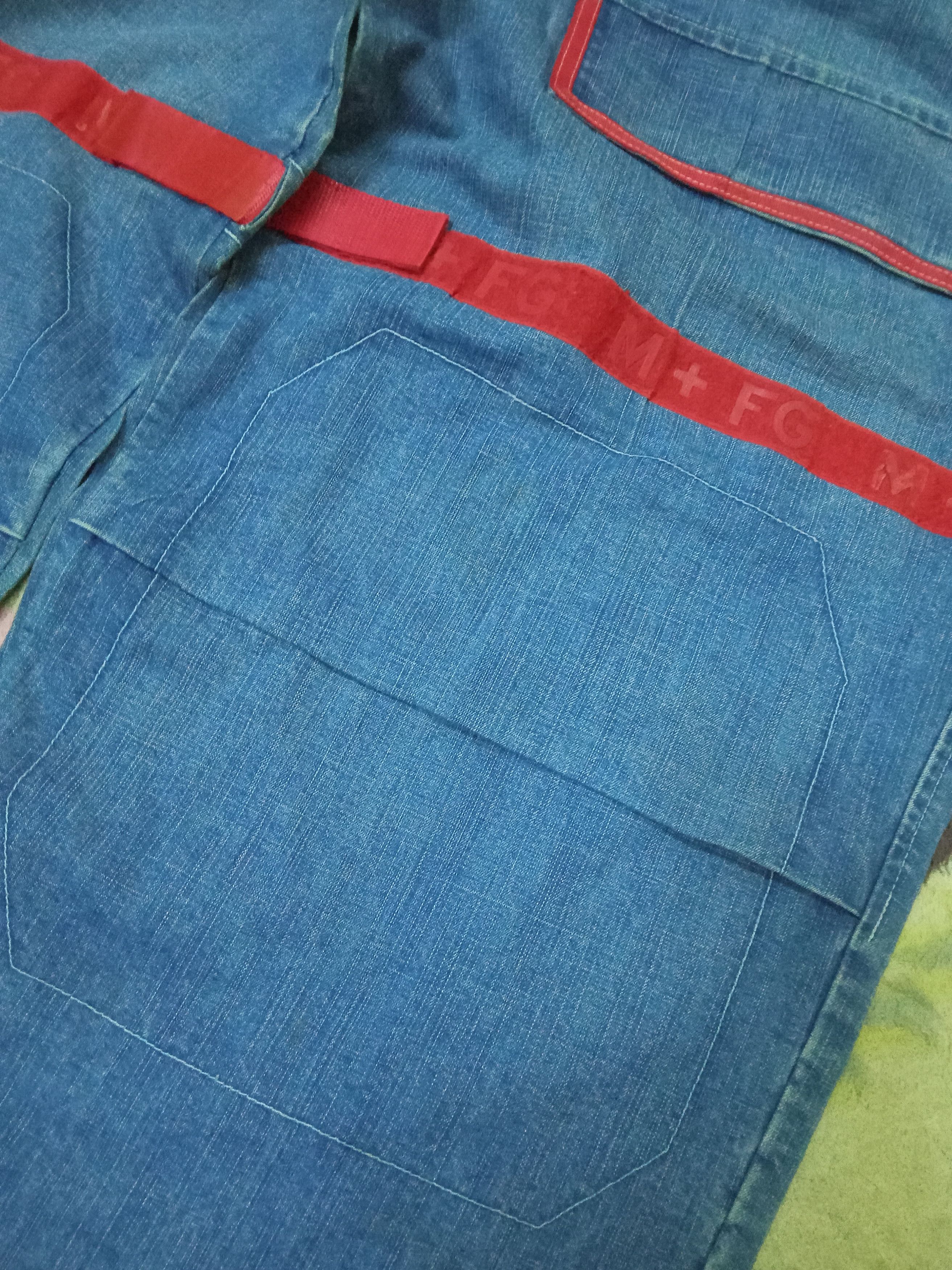 Designer × Marithe + Francois Girbaud Marithe Francois Girbaud Vintage Denim Baggy Pants Size US 42 / EU 58 - 10 Thumbnail