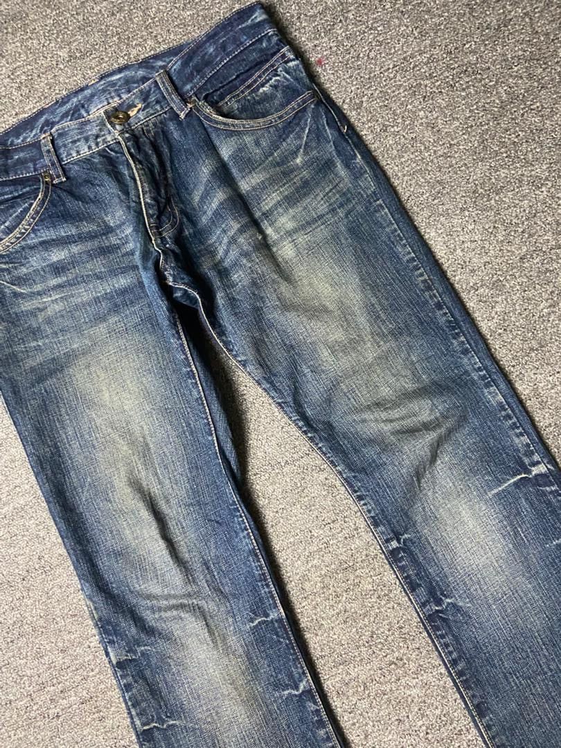 Michel Klein MK Michel Klein Homme Paris Distressed Jeans (171) Size US 33 - 9 Thumbnail