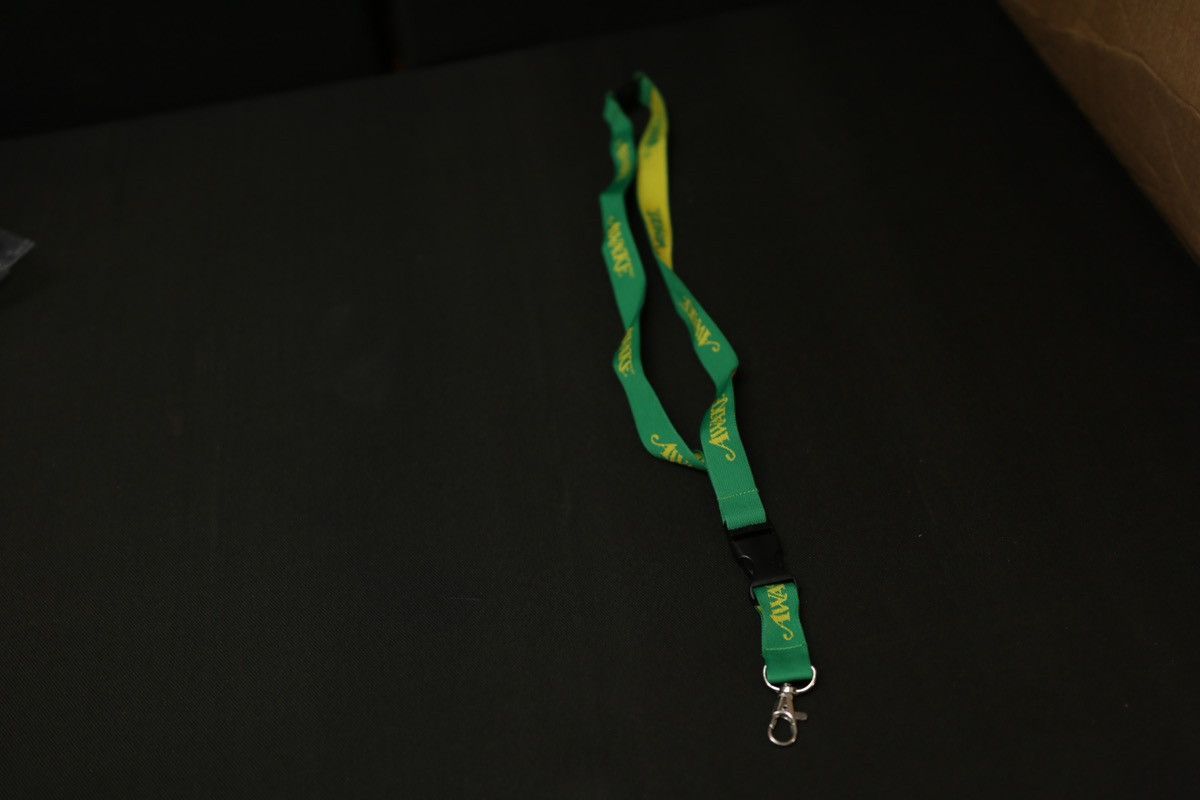 Awake NY Green / Yellow OS Awake NY Logo Keychain Size ONE SIZE - 2 Thumbnail