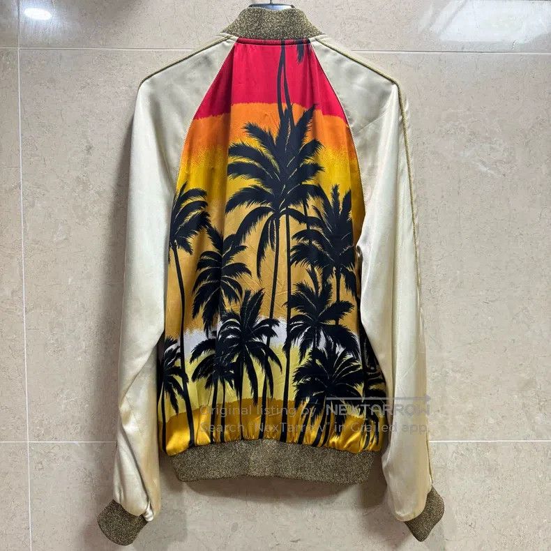 Saint Laurent Paris Saint Laurent Paris Palm Tree Jacket Size US S / EU 44-46 / 1 - 2 Thumbnail