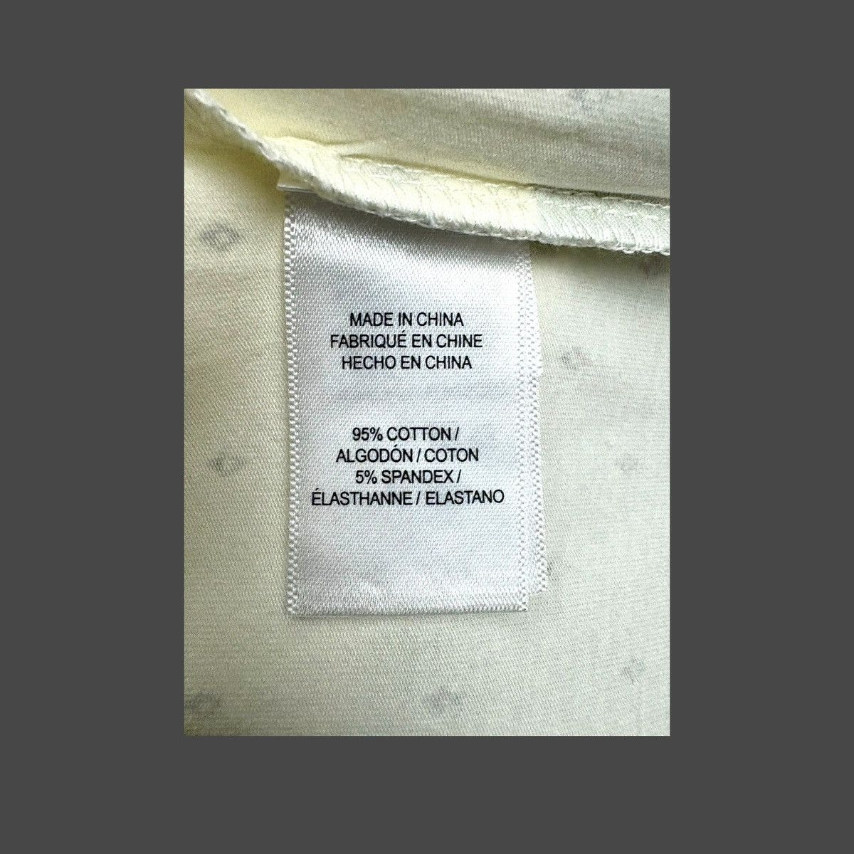 Kenneth Cole Kenneth Cole Men’s Printed Off-White Crew NeckT-Shirt Sz L Size US L / EU 52-54 / 3 - 12 Thumbnail