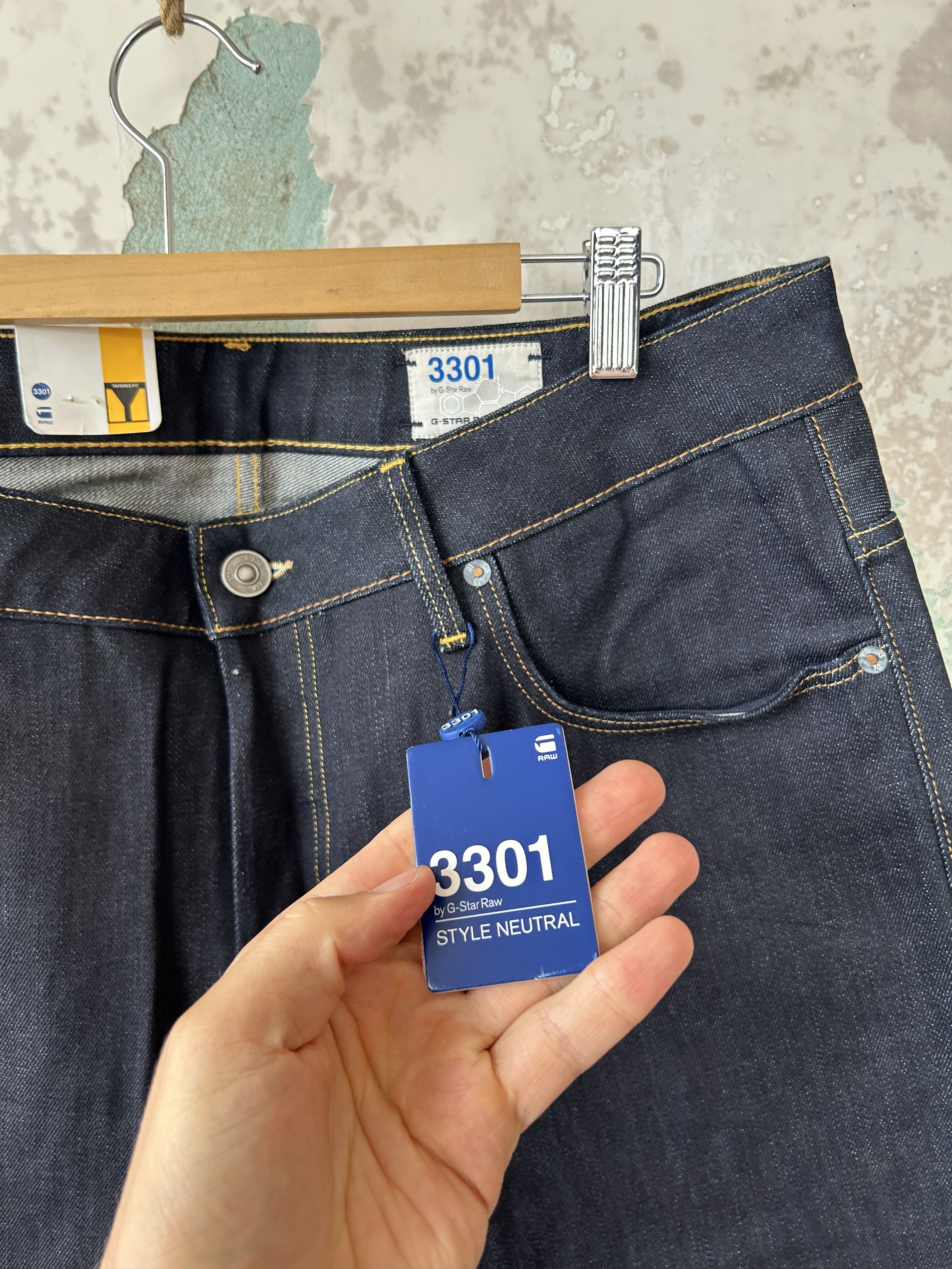 G-Star Vintage G-Star Raw Denim Jeans Size US 36 / EU 52 - 5 Thumbnail