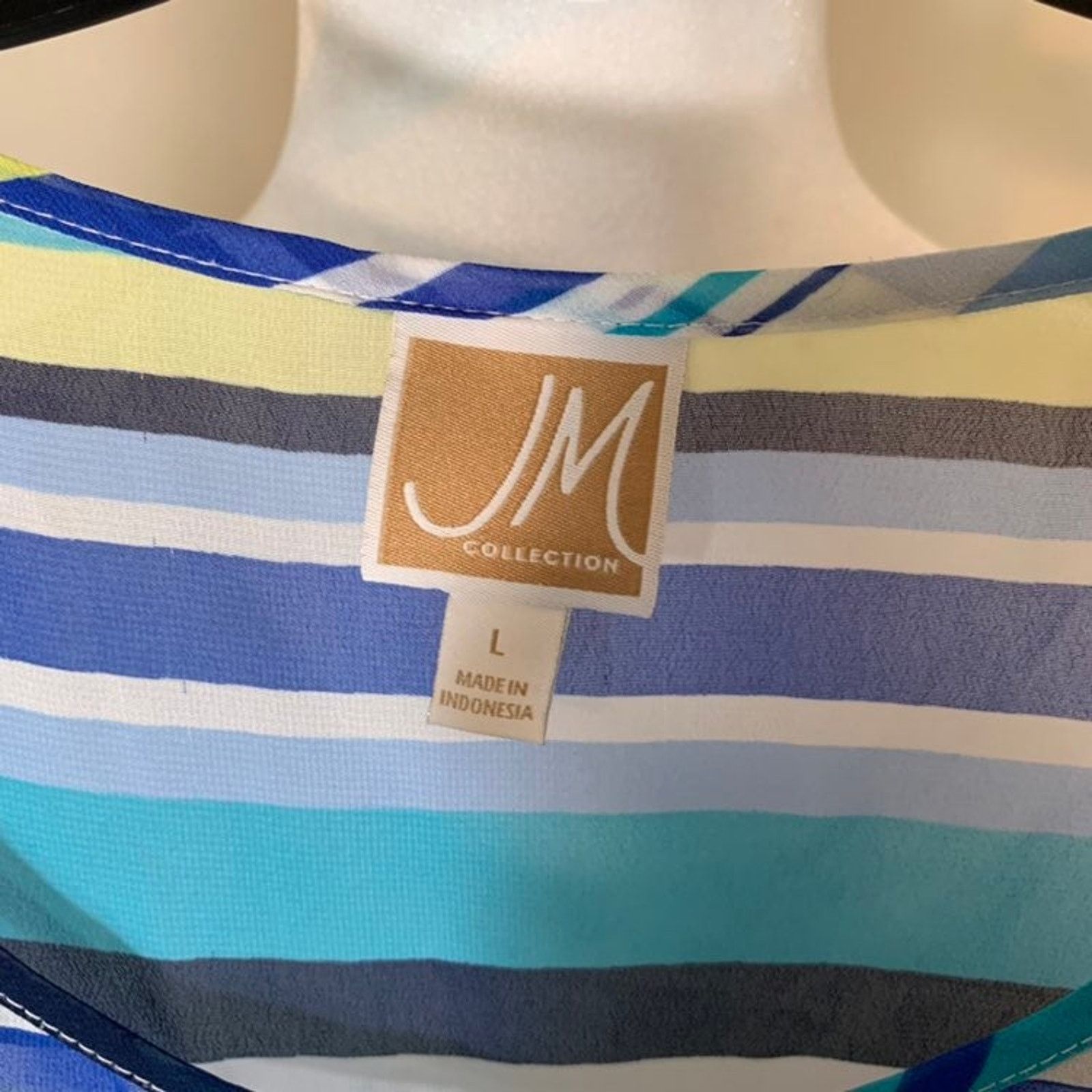 Other Women top blue color size L Size L / US 10 / IT 46 - 4 Thumbnail