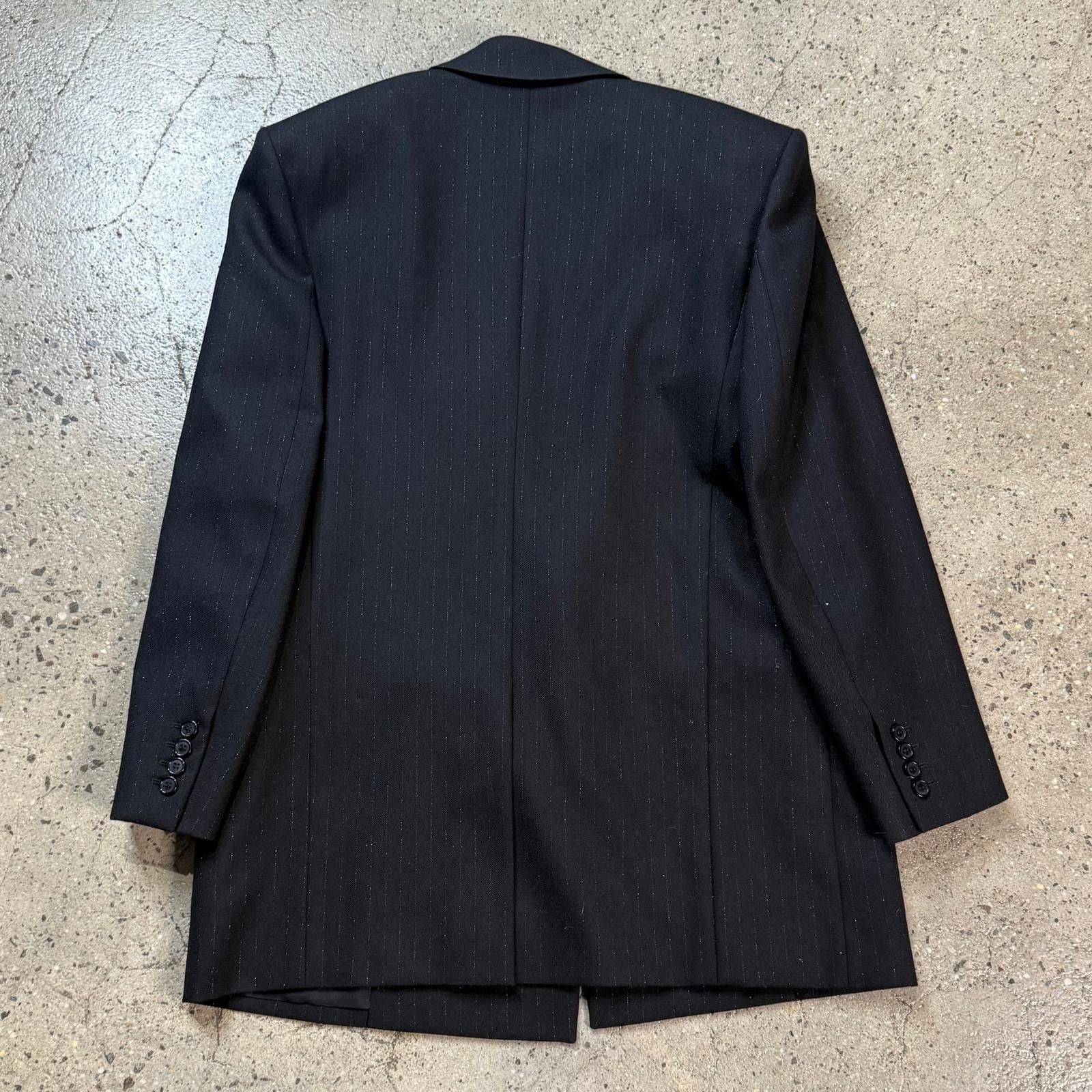 Saint Laurent Paris Saint Laurent Double Breasted Blazer Size 50R - 3 Thumbnail