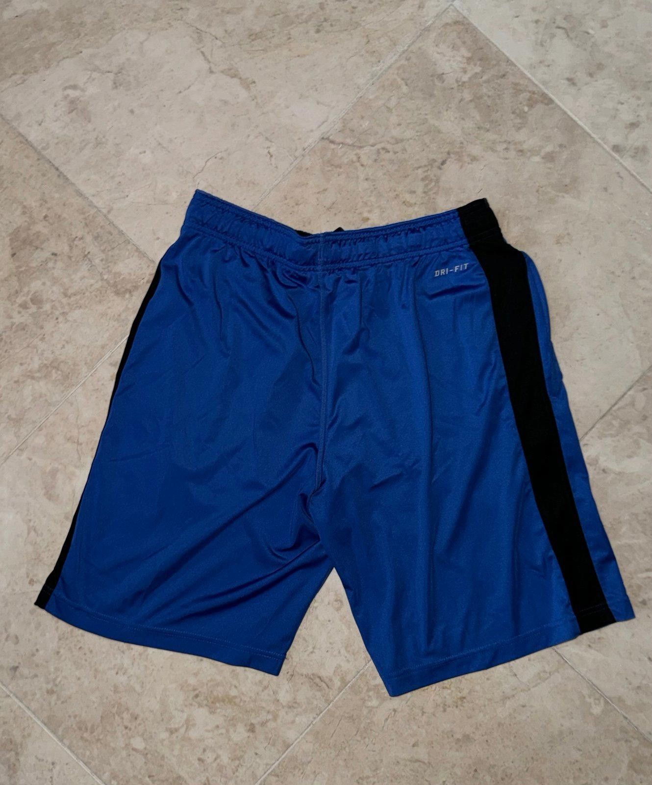 Nike Nike Men’s Dri-Fit Blue Elastic Athletic Shorts Rare Sz S Size US 30 / EU 46 - 4 Thumbnail