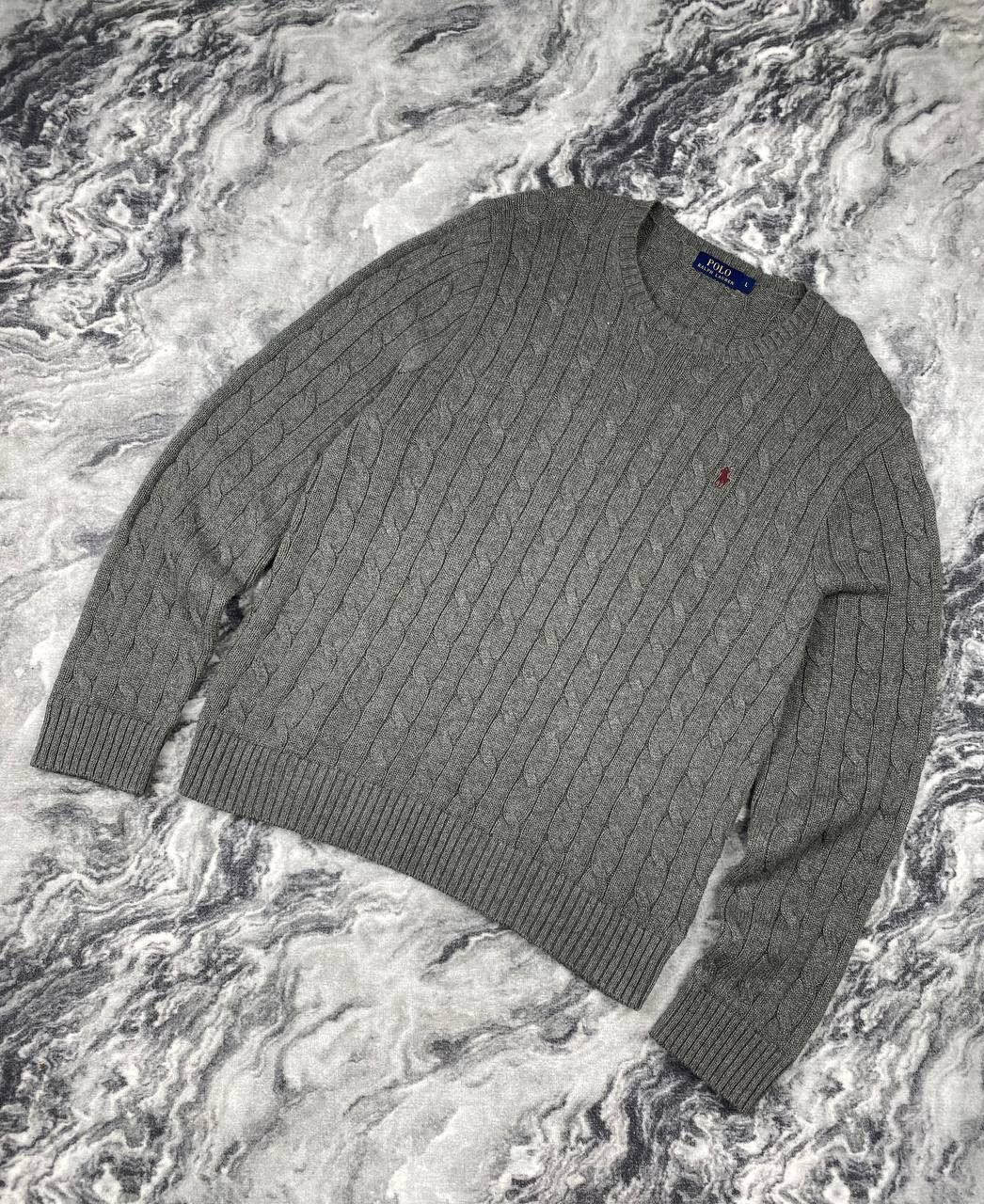 Polo Ralph Lauren Polo Ralph Lauen Cable Knit Sweater Size US L / EU 52-54 / 3 - 1 Thumbnail