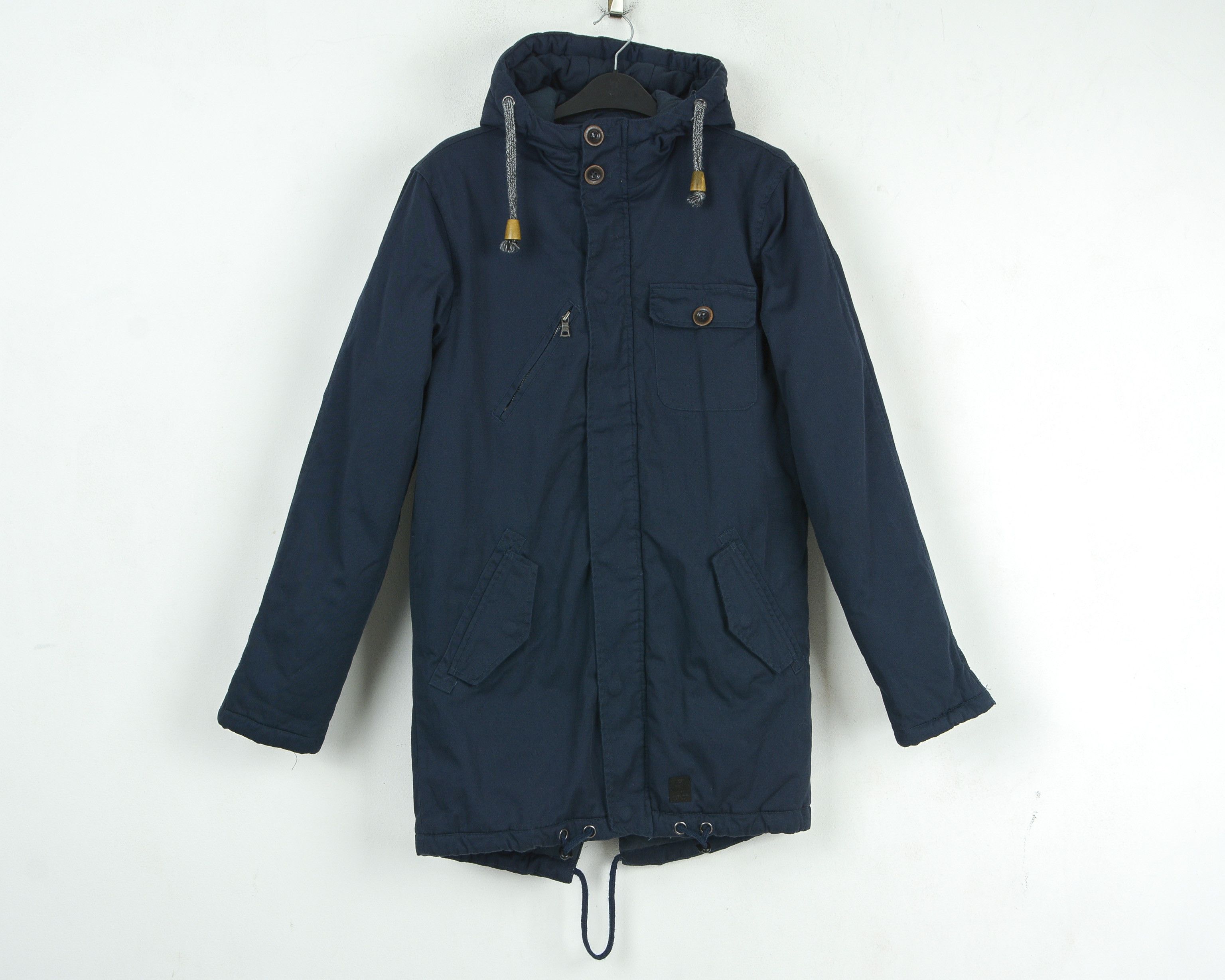 Anerkjendt Wyat Jacket Cotton Parka Coat Outdoor Hooded Zip Up Size US S / EU 44-46 / 1 - 1 Thumbnail
