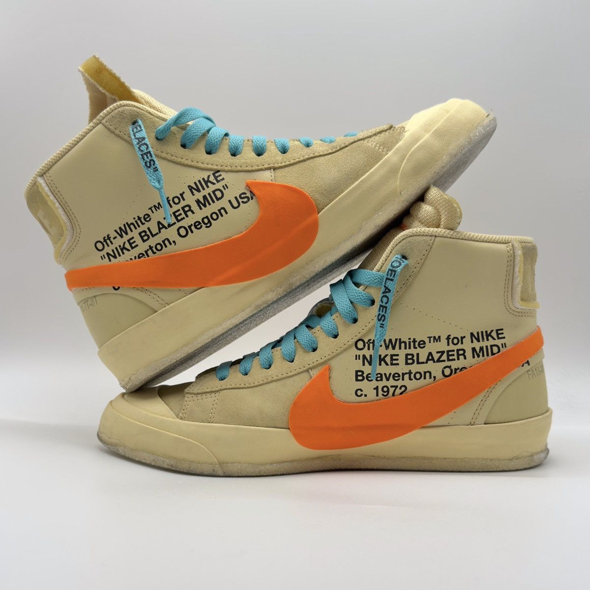 Nike × Off-White Nike x Off White Blazer Mid All Hallow’s Eve 2018 Size US 8 / EU 41 - 7 Thumbnail