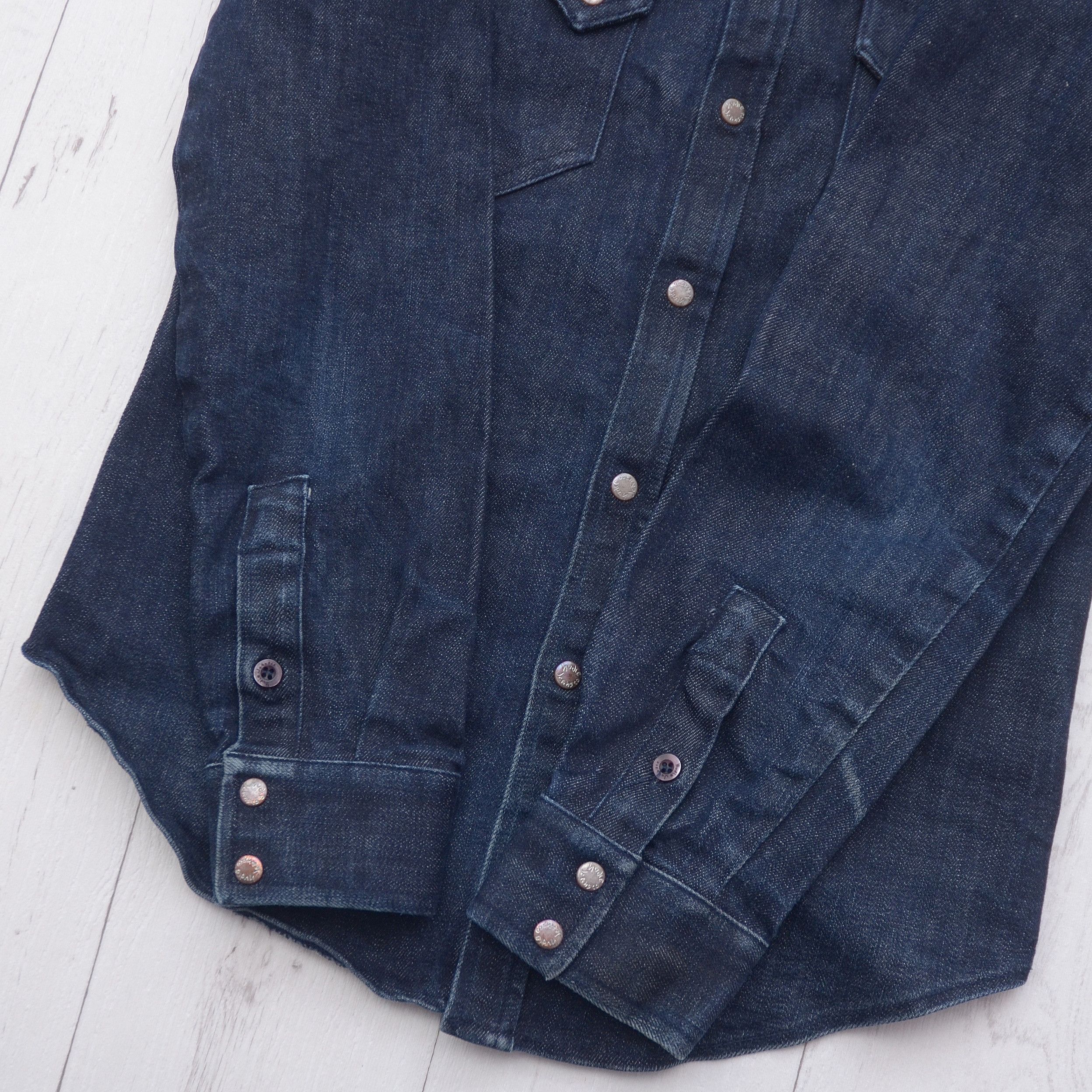 Nudie Jeans Nudie Jeans Overshirt Jeans Shirts SLIM Size XS-S Y2K Unisex Size US XS / EU 42 / 0 - 8 Thumbnail