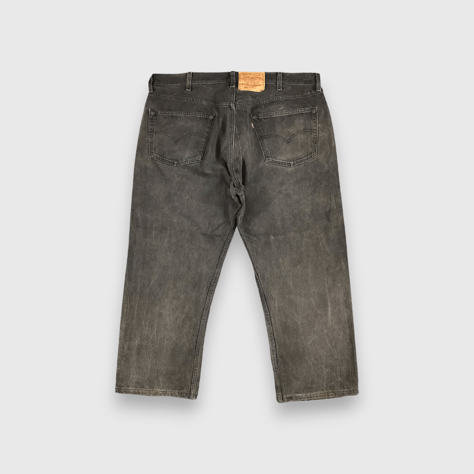 Levi's 90s Vintage Levis 501 Earth Tone Jeans-J1382 Size US 41 - 2 Thumbnail