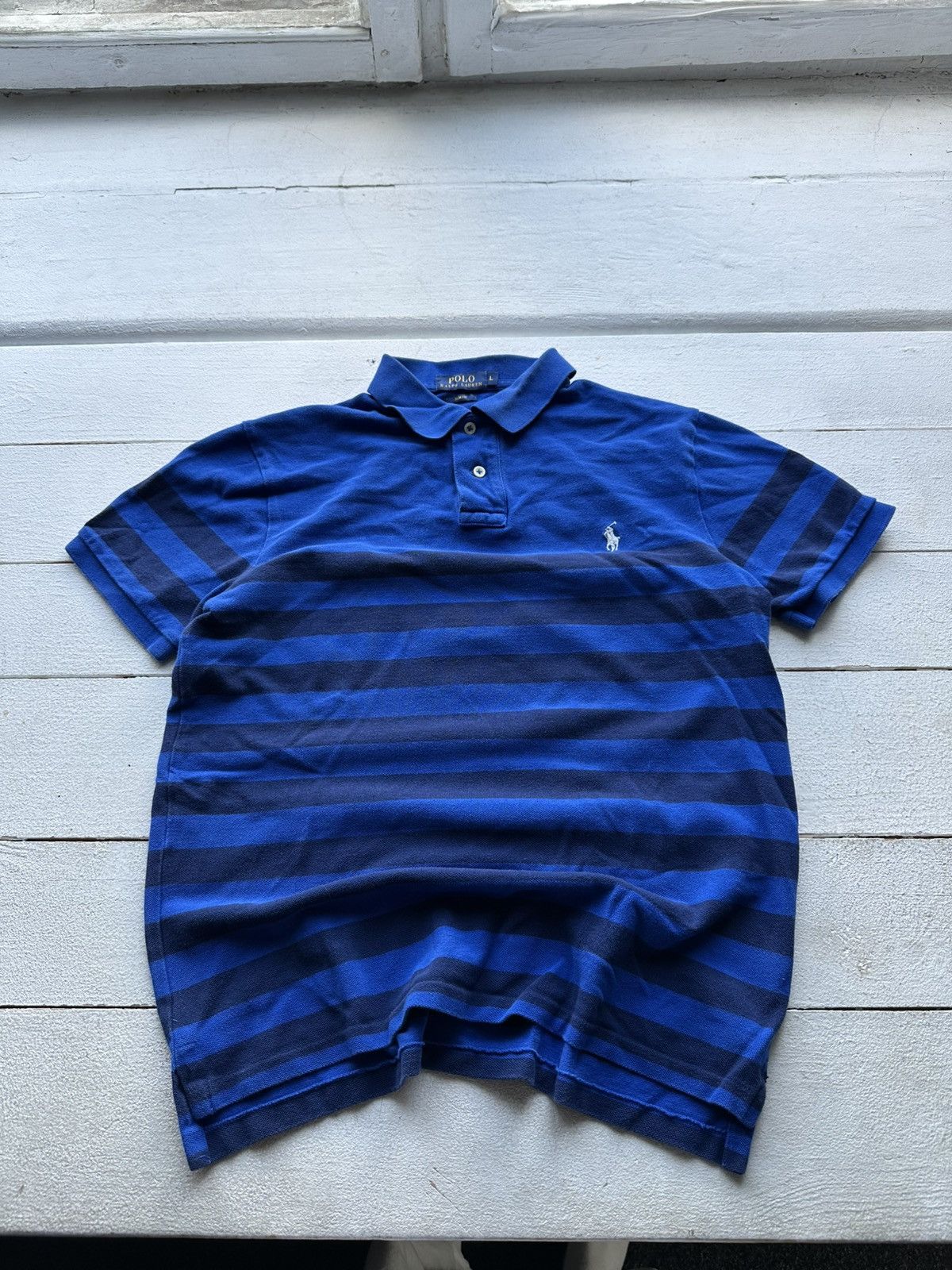 Polo Ralph Lauren 🚨 VNTG Y2K Polo Ralph Lauren POLO MARINA RARE SHORT SLEEVE Size US L / EU 52-54 / 3 - 1 Thumbnail