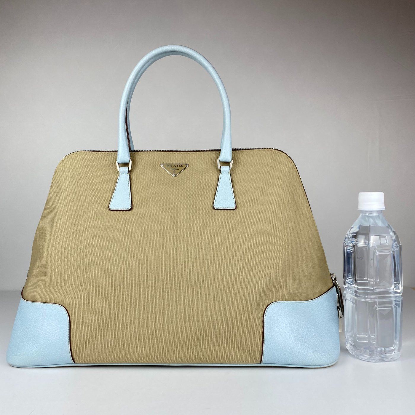 Prada Prada Vintage Canvas and Leather Bowler Bag Size ONE SIZE - 23 Thumbnail