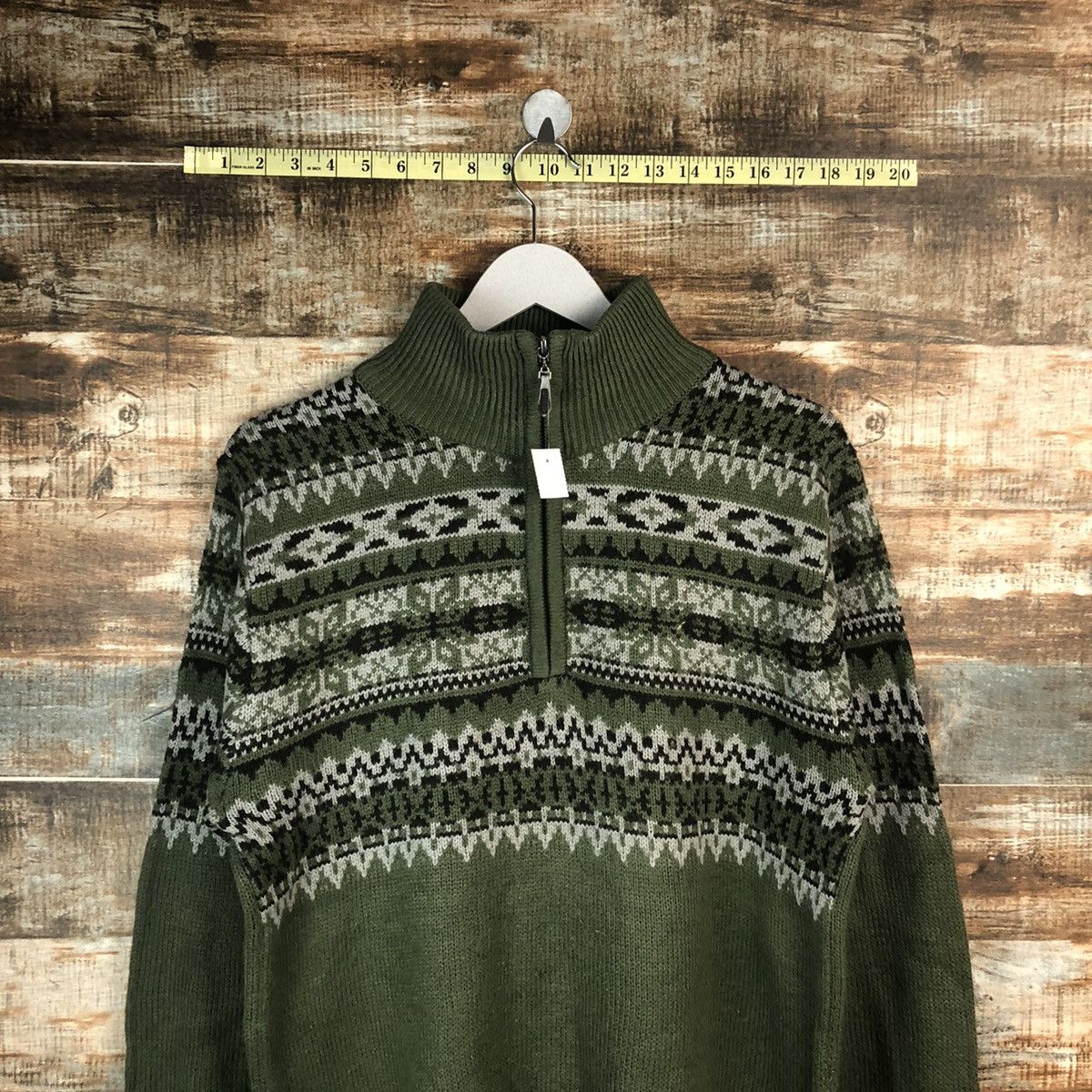 Japanese Brand Nurdic Green vintage Sweatshirt #A1462 Size US M / EU 48-50 / 2 - 5 Thumbnail