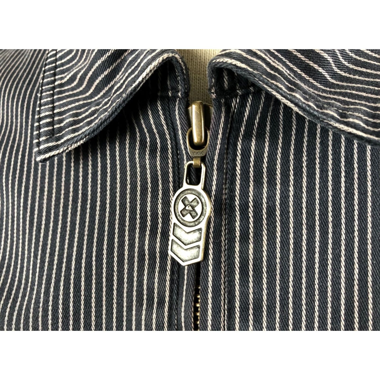 Quiksilver Quiksilver Mens Full Zip Jacket Black Cotton Striped Hooded? Size US M / EU 48-50 / 2 - 6 Thumbnail