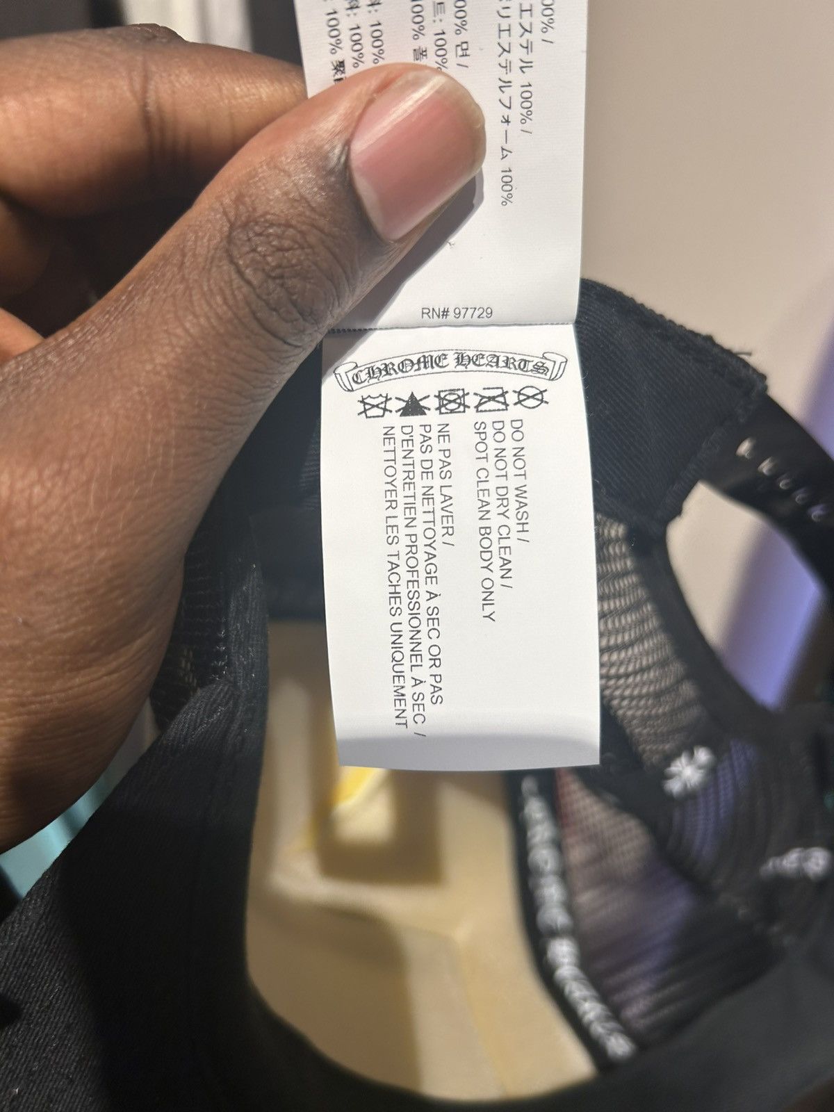 Chrome Hearts Chrome hearts “FUCK” trucker Size ONE SIZE - 7 Thumbnail