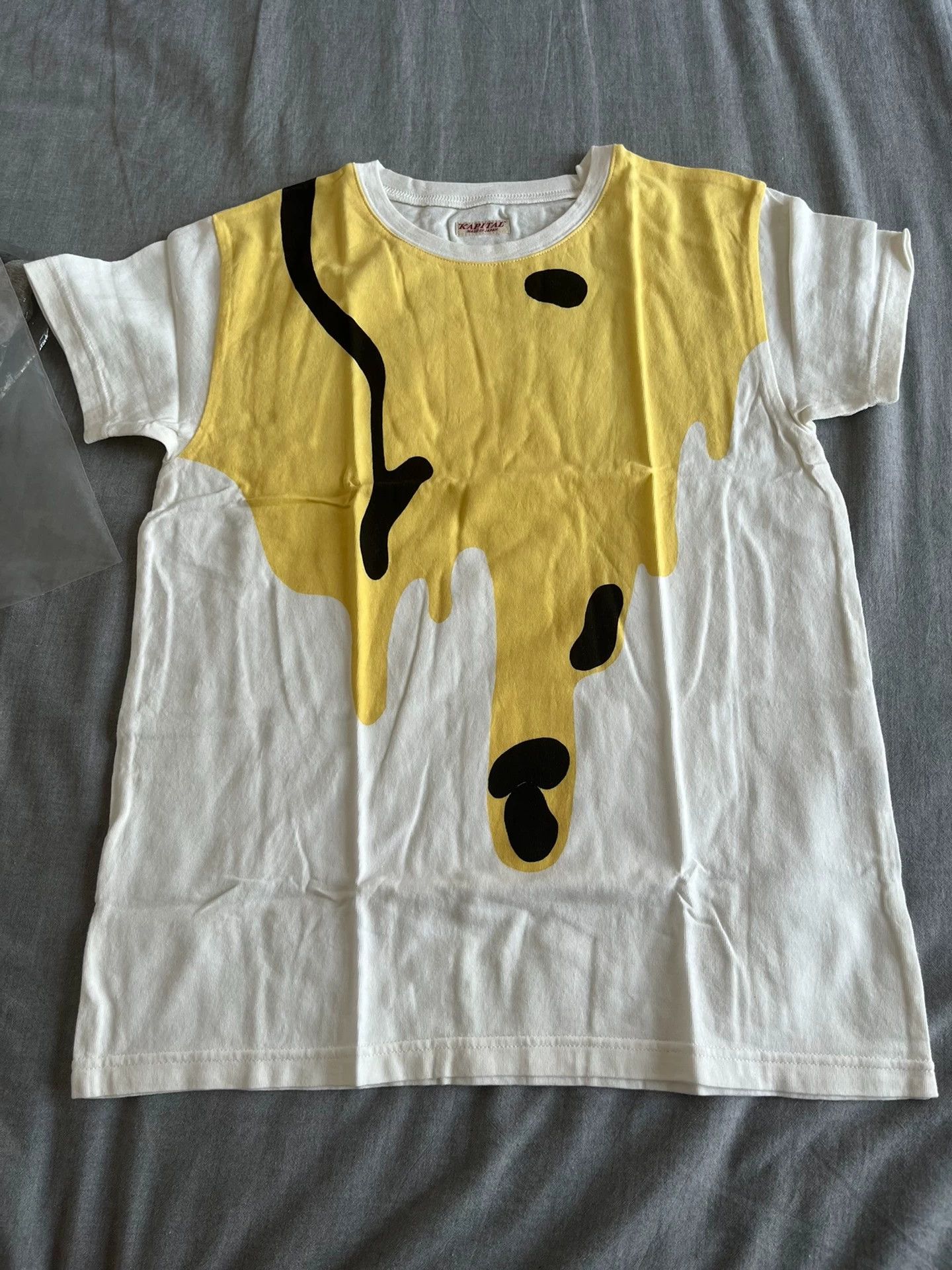 Kapital KAPITAL Dissolved Ice Cream smiley short sleeve T-shirt Size US XS / EU 42 / 0 - 1 Thumbnail