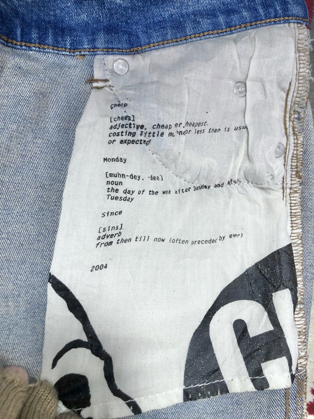 Cheap Monday Rare Vintage 2004 Cheap Monday Skinny Jeans Size US 28 / EU 44 - 11 Thumbnail