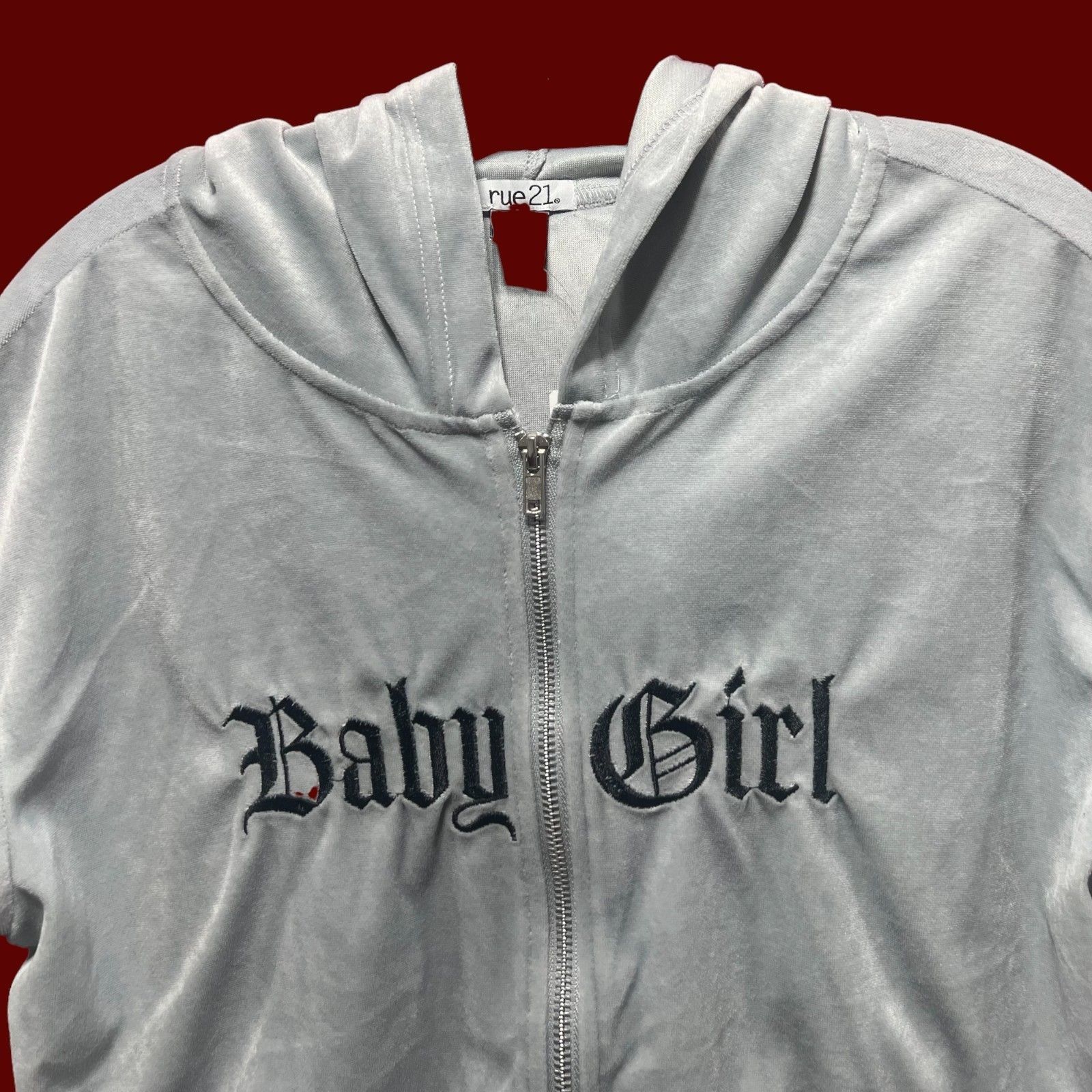 rue21 Rue 21 - Women's Long Sleeve Hooded Sports Sweatshirt-Graphi Size M / US 6-8 / IT 42-44 - 11 Thumbnail