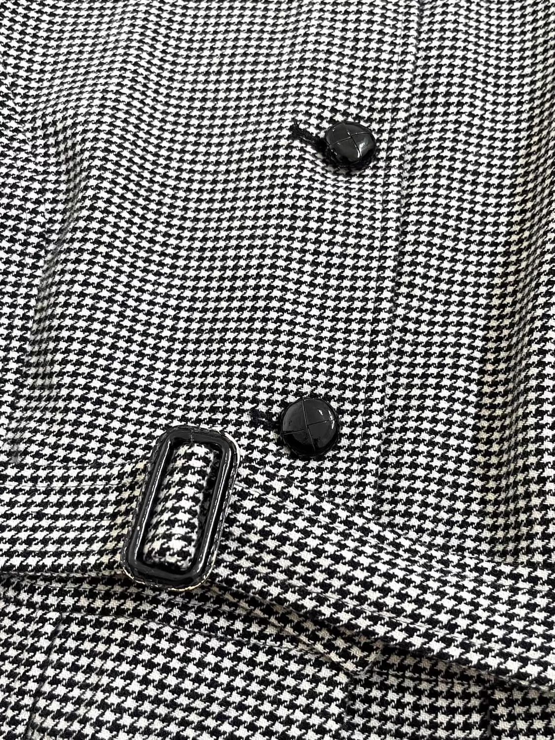 Weekend Max Mara Weekend Max Mara Belted Windowpane Check Wool Coat US2 UK4 Size XS / US 0-2 / IT 36-38 - 4 Thumbnail