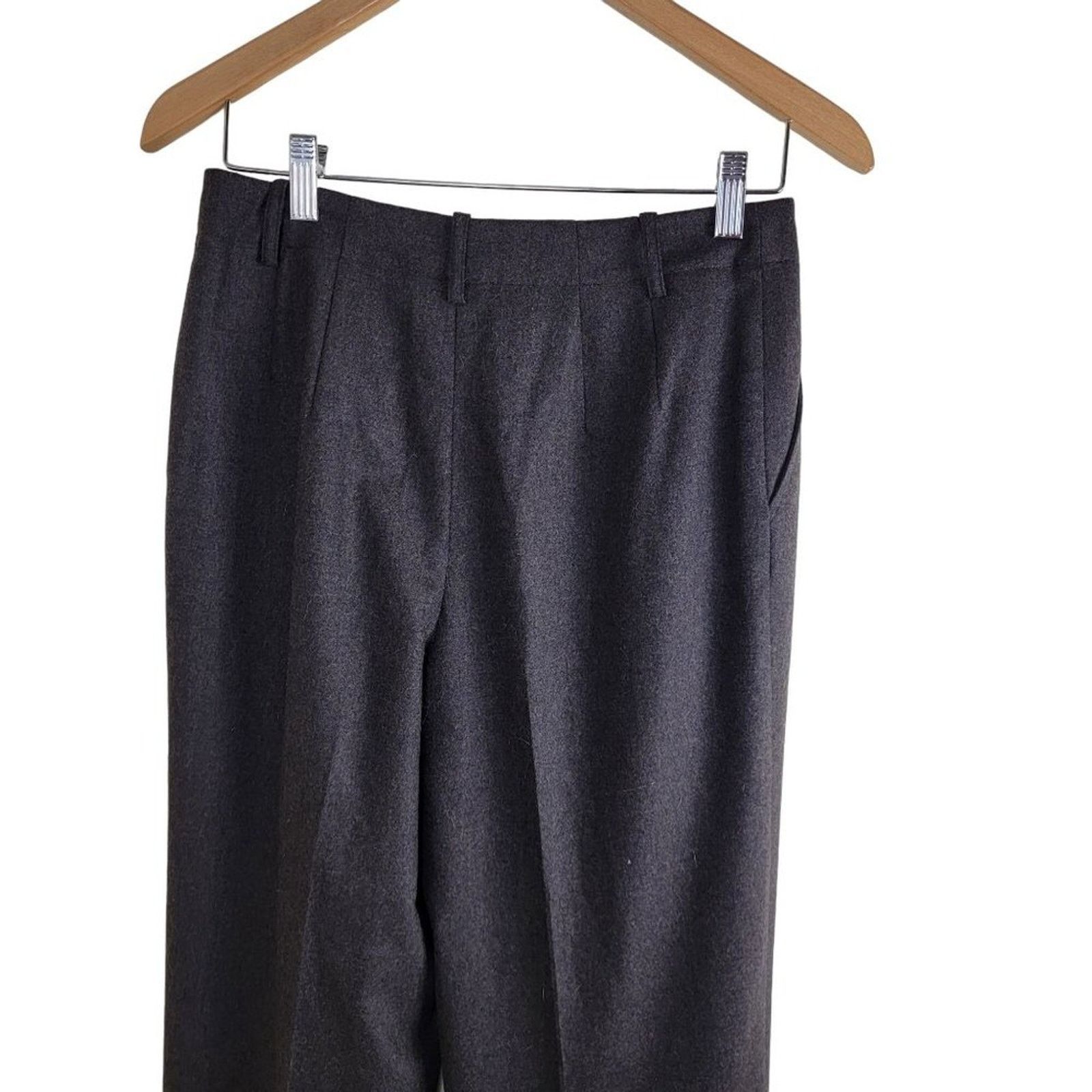 Lafayette 148 Lafayette 148 New York Brushed Wool Cashmere Blend Trouser Size 30" / US 8 / IT 44 - 5 Thumbnail