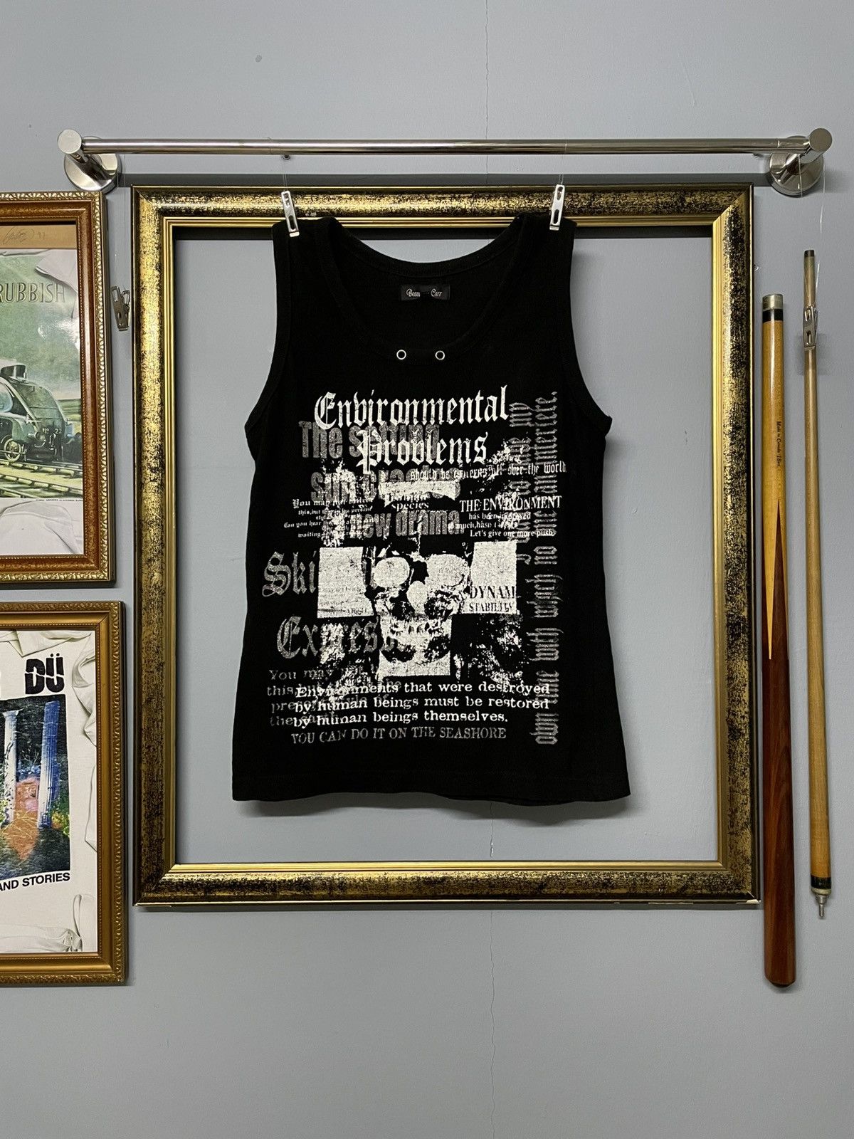 Japanese Brand Vintage Japan Designer Beaumont Carr Punk Skull Enviromental Size US XS / EU 42 / 0 - 1 Thumbnail