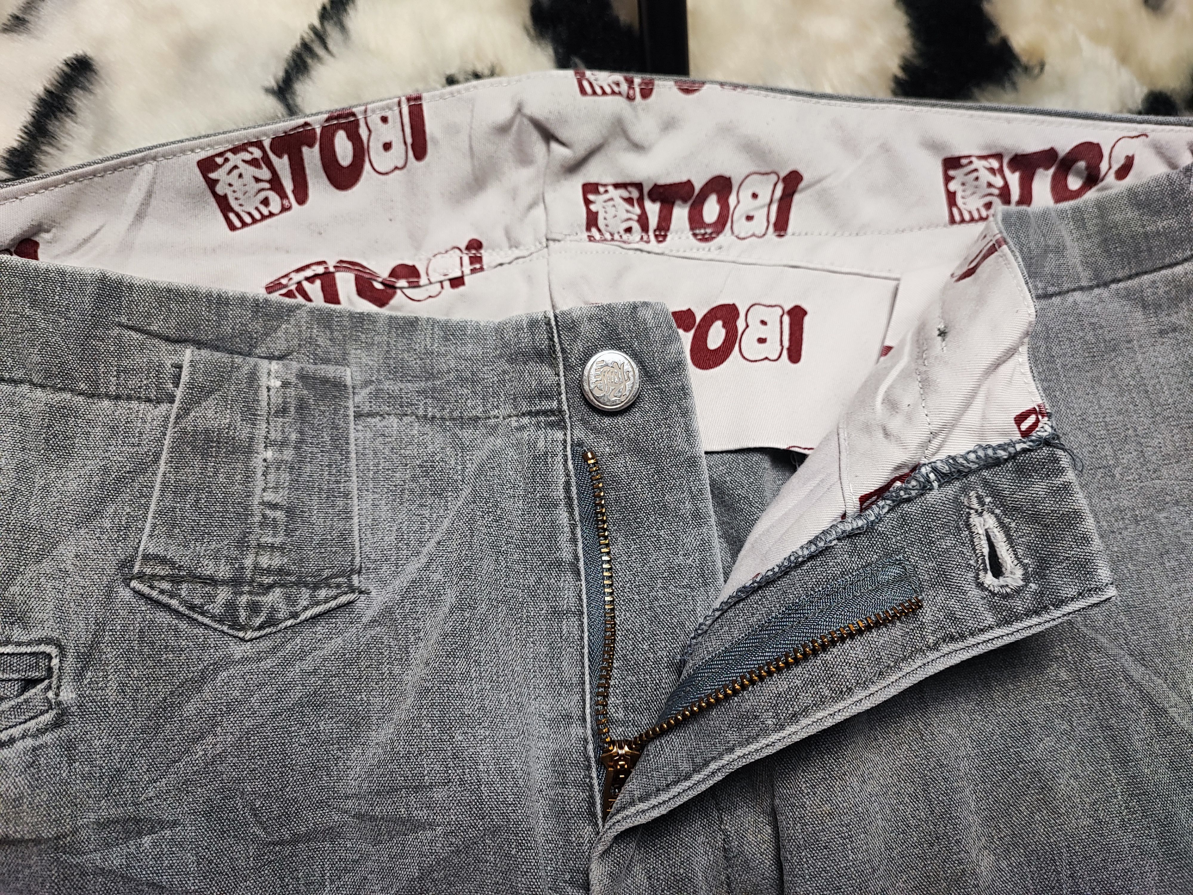 Japanese Brand SAN DAN TOBI TORAICHI DENIM JEANS PANTS JAPANESE WORKWEAR Size US 32 / EU 48 - 10 Thumbnail