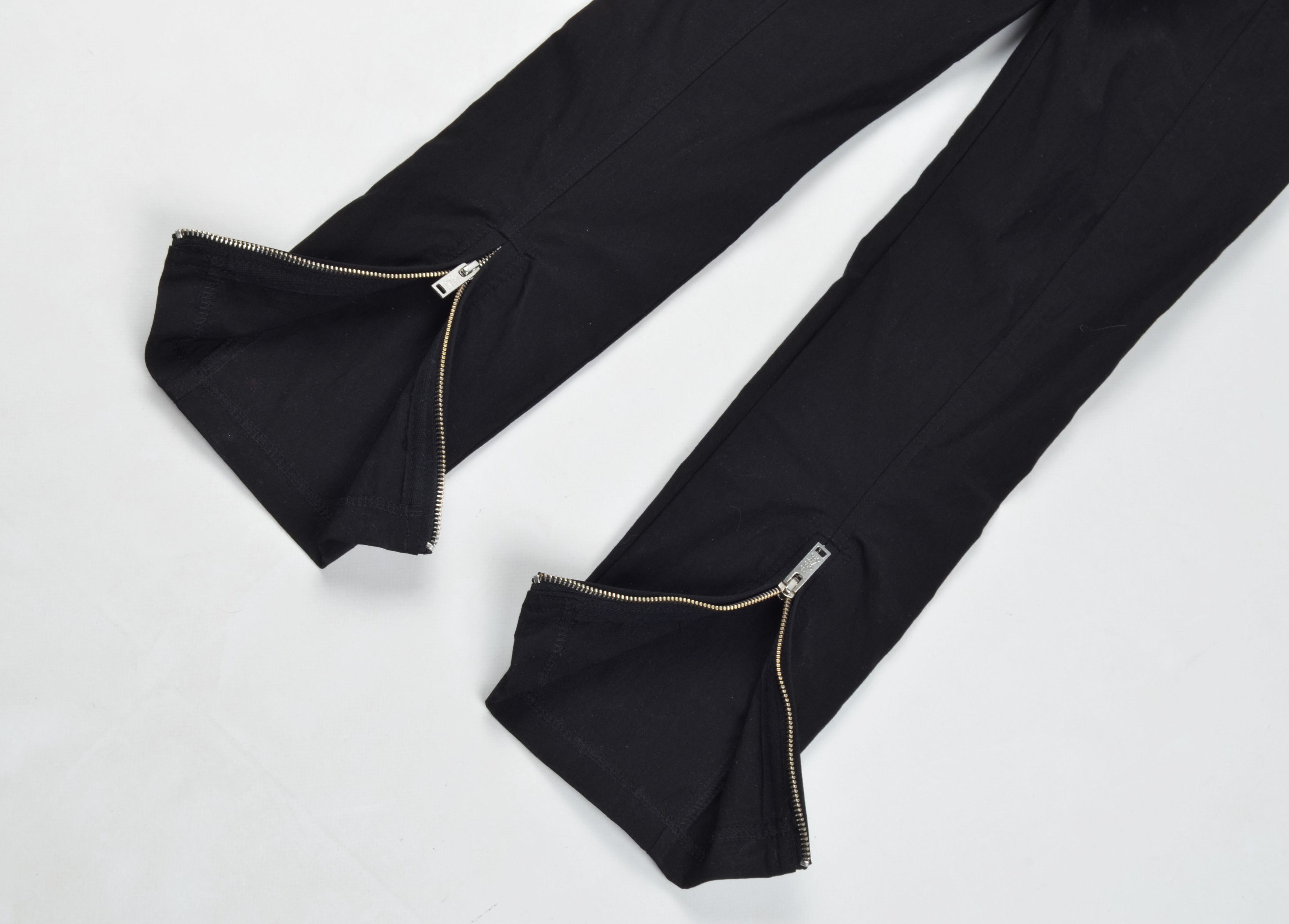 Thom Krom Thom Krom Avant Garde Black Straight Pants Size 26" / US 2 / IT 38 - 10 Thumbnail