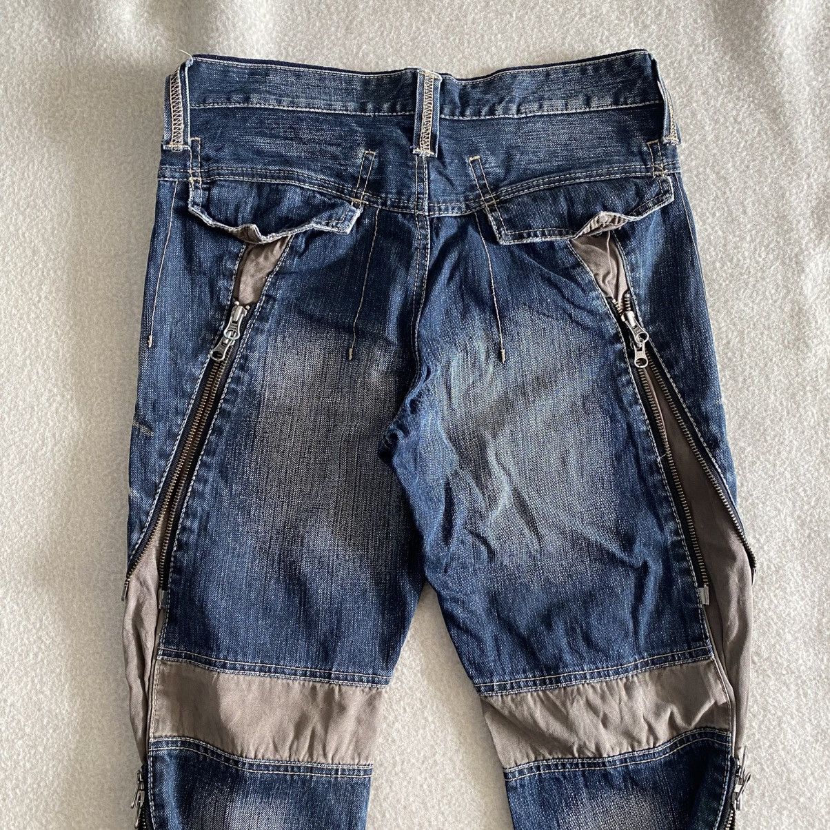 Japanese Brand × PPFM Vintage Ppfm Distressed Denim w28 Size US 28 / EU 44 - 15 Thumbnail