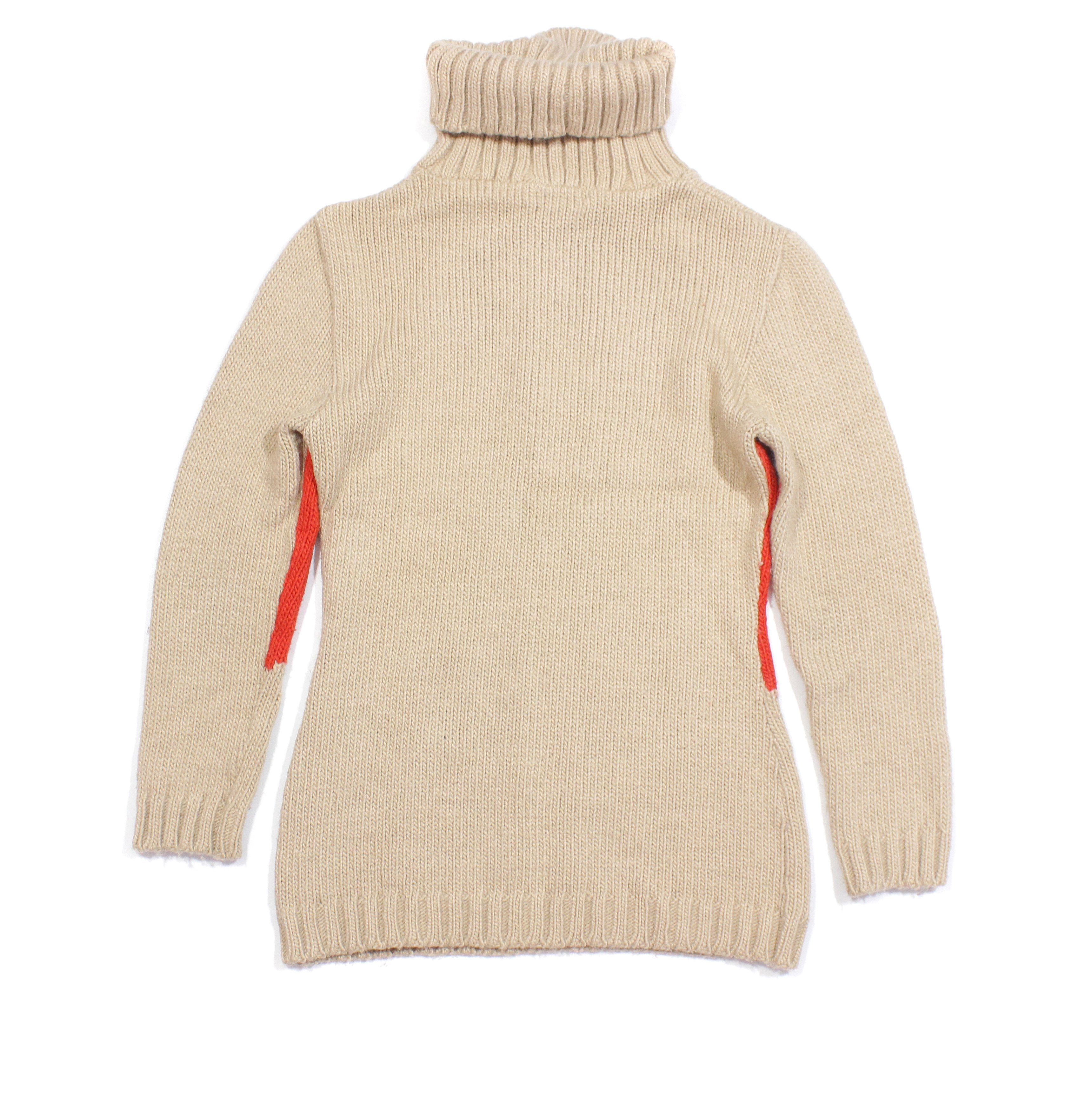 Joseph 90S Big Logo "Heart" Wool Acryl Turtleneck Vintage Size M / US 6-8 / IT 42-44 - 2 Thumbnail