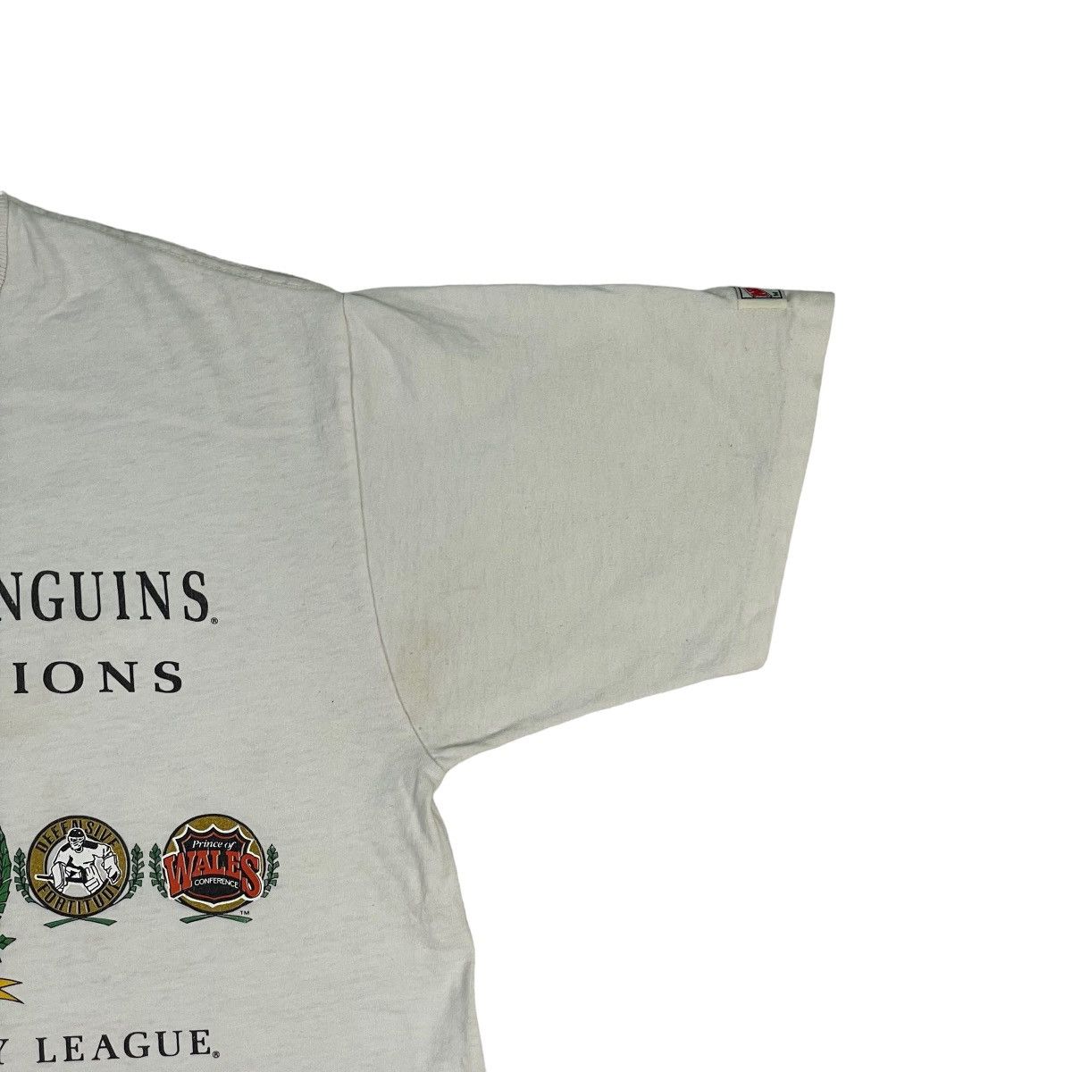 NHL Vintage 1991 NHL Pittsburgh Penguins Tee Size US XL / EU 56 / 4 - 4 Thumbnail