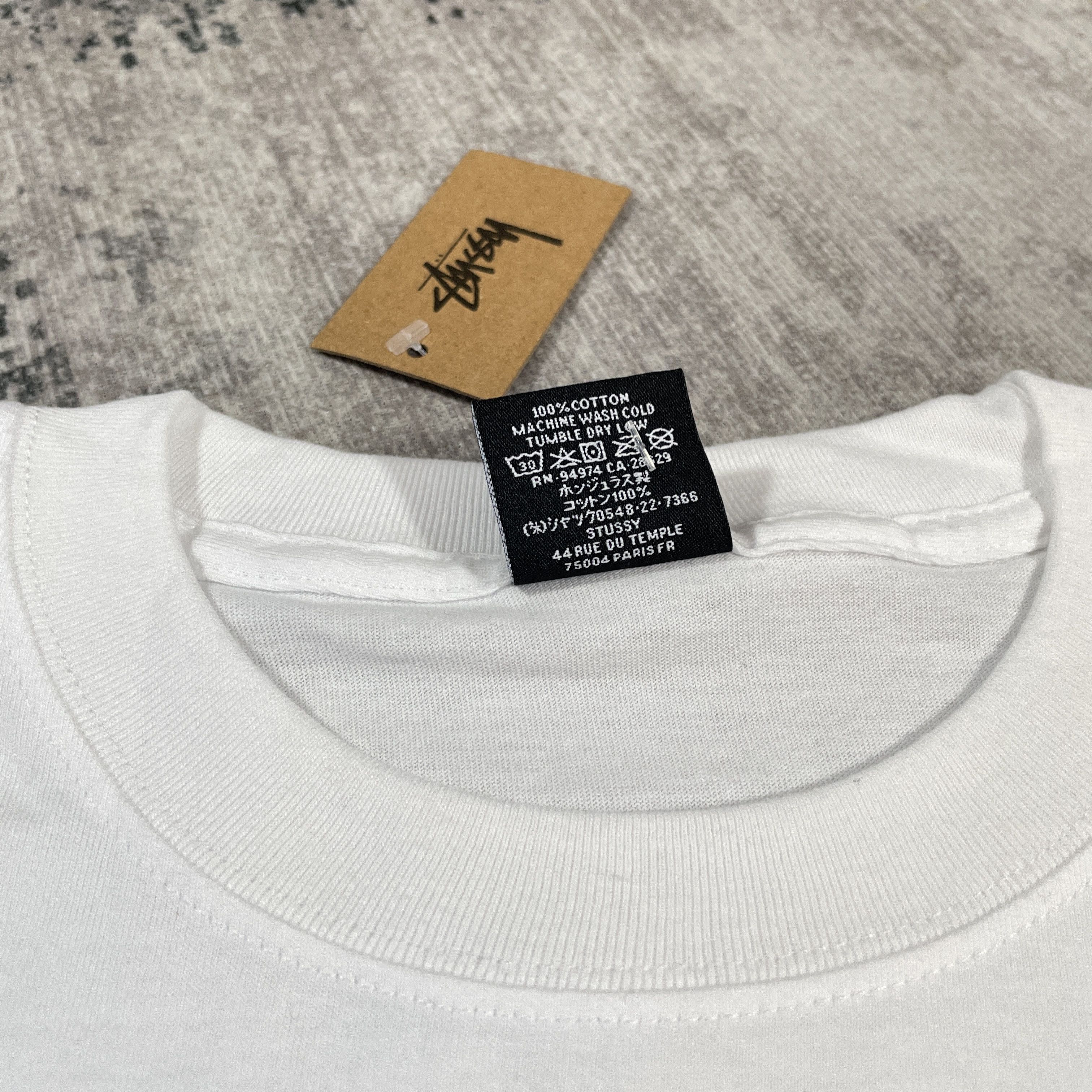 Stussy Stussy Tough Gear Tshirt White Size US M / EU 48-50 / 2 - 6 Thumbnail