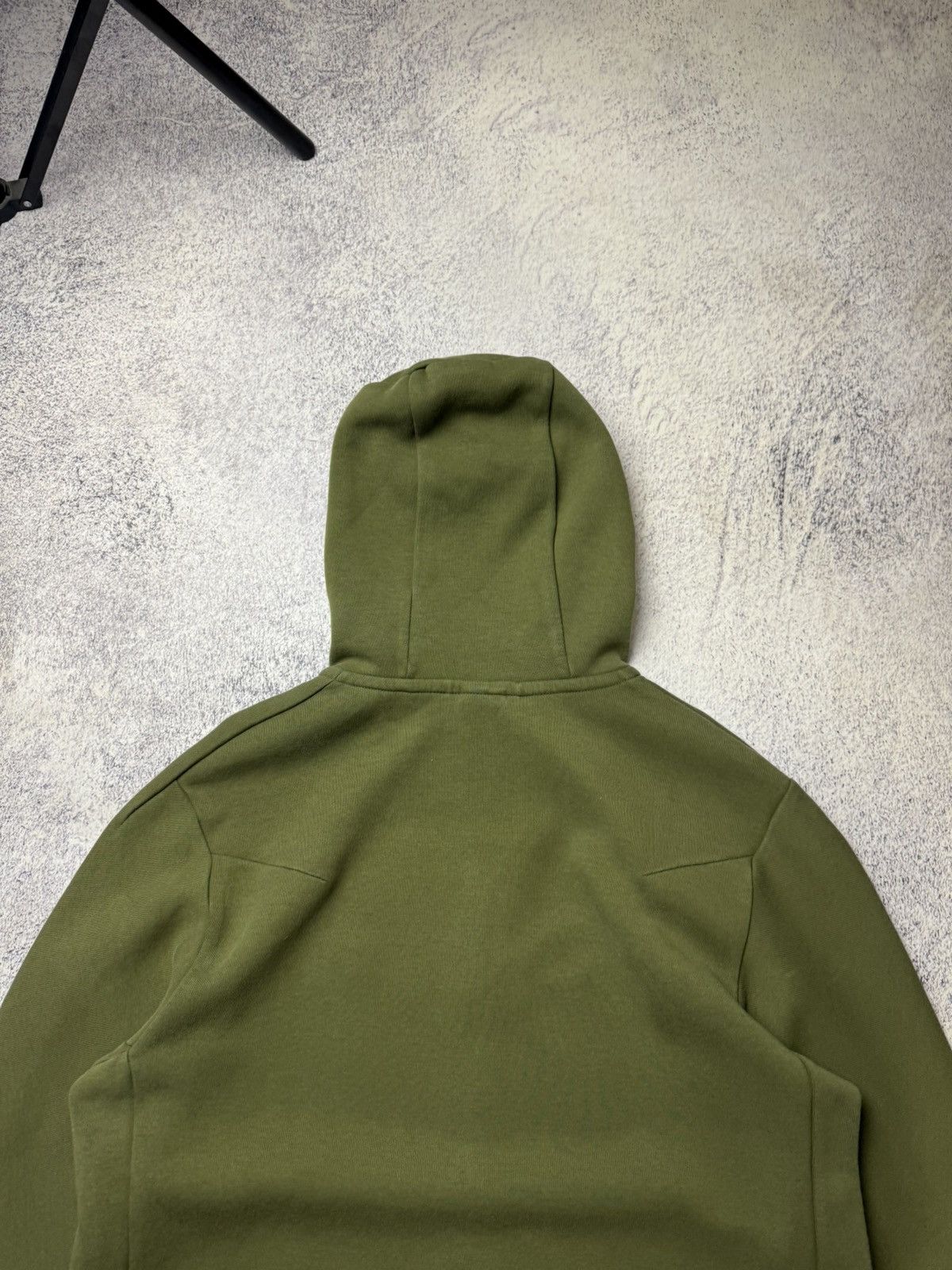 Nike Mens Nike Tach Fleece Green Zip Up Hoodie Drill Size US M / EU 48-50 / 2 - 18 Thumbnail