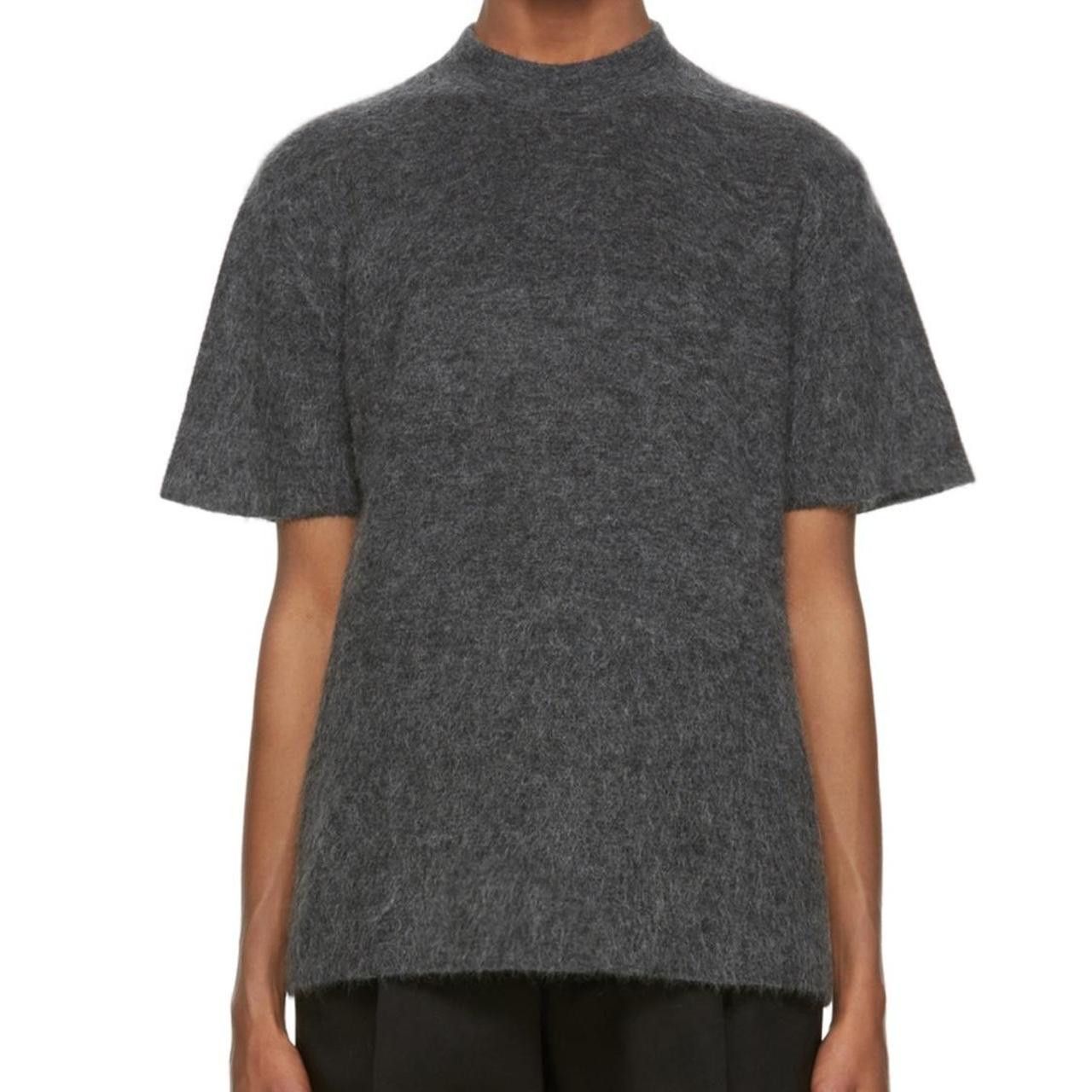 Jacquemus Jacquemus grey mohair t shirt Size US XS / EU 42 / 0 - 8 Thumbnail