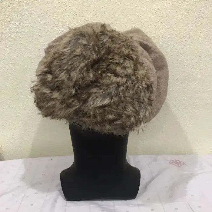Japanese Brand Ichiyon Plus Fleece Beanie Hat Size ONE SIZE - 4 Thumbnail