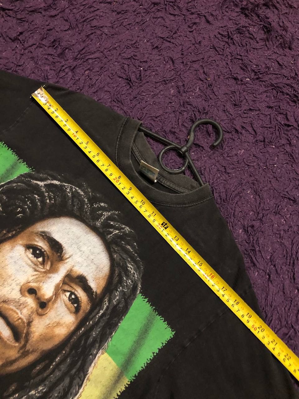 Vintage BOB MARLEY FAN SHIRT T-Shirt Size US M / EU 48-50 / 2 - 7 Thumbnail