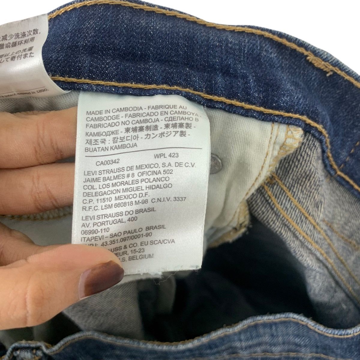 Levi's Vintage LEVIS STRAUSS USA Levi’s 511 Slim Cut Jeans Denim Size 30" / US 8 / IT 44 - 13 Thumbnail