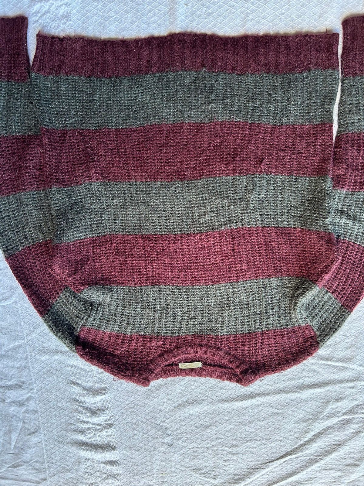 Japanese Brand Japanese stripped knitted issey miyake longsleeve Size US L / EU 52-54 / 3 - 8 Thumbnail