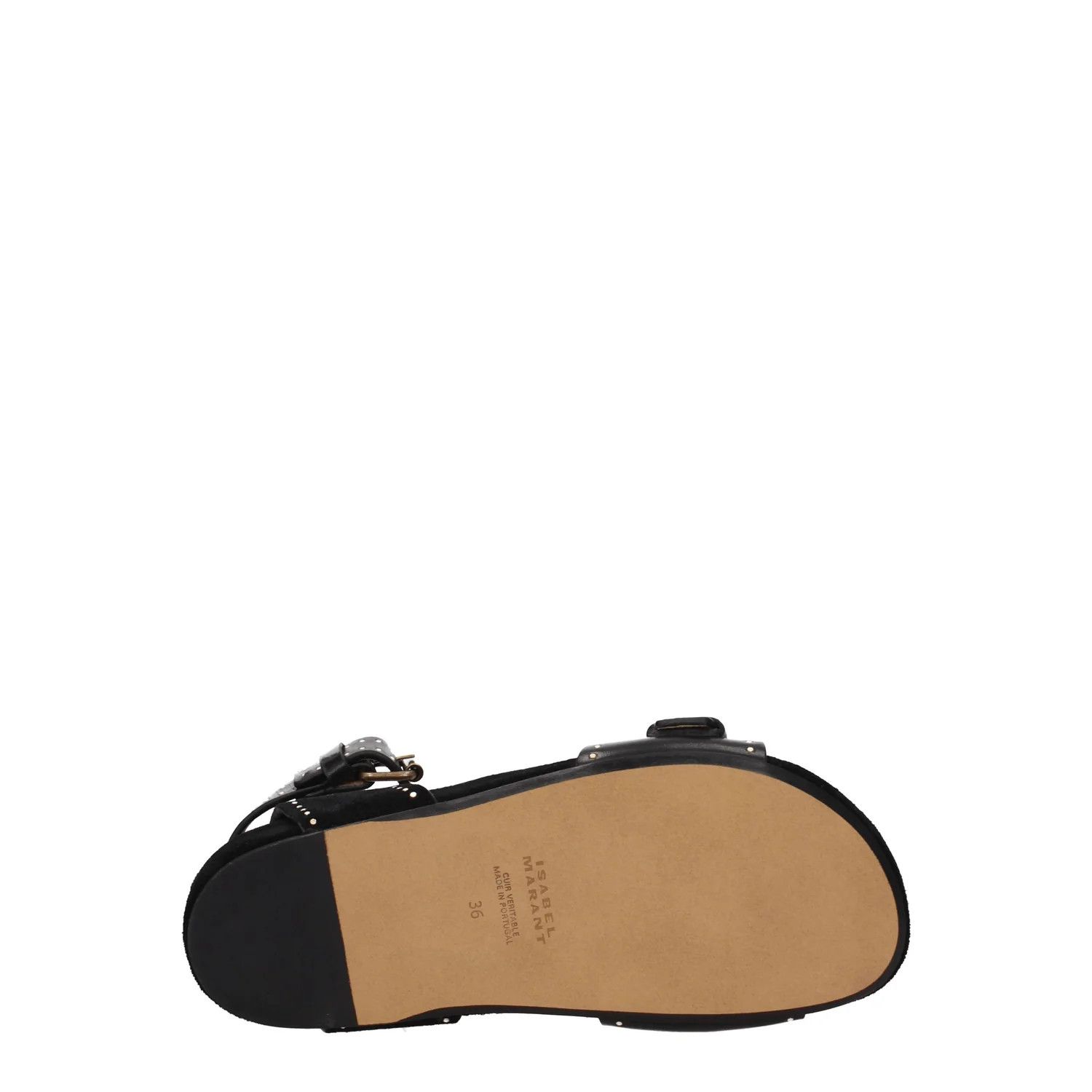 Isabel Marant ob1o1e1124 Leather Sandals in Black Size US 6 / IT 36 - 5 Thumbnail