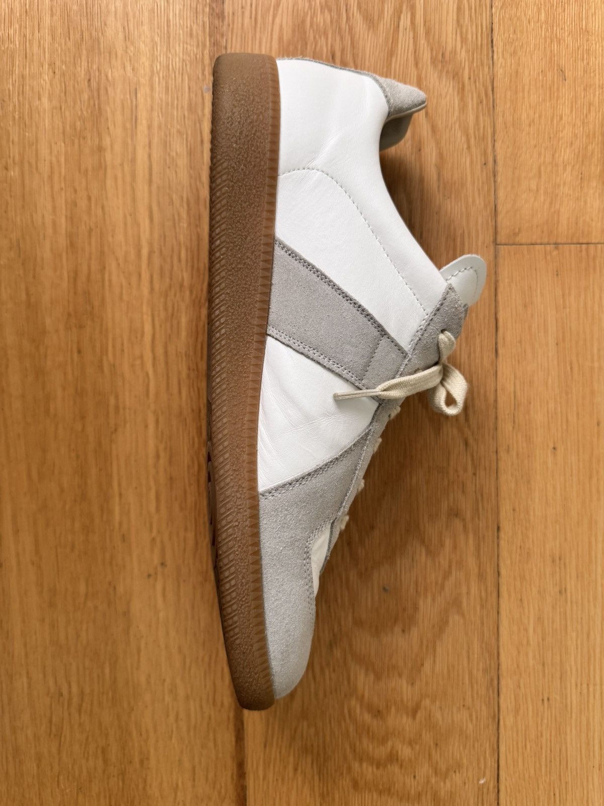 Maison Margiela Maison Margiela Replica GAT Sneakers Gray White 11 44 Low Size US 11 / EU 44 - 4 Thumbnail