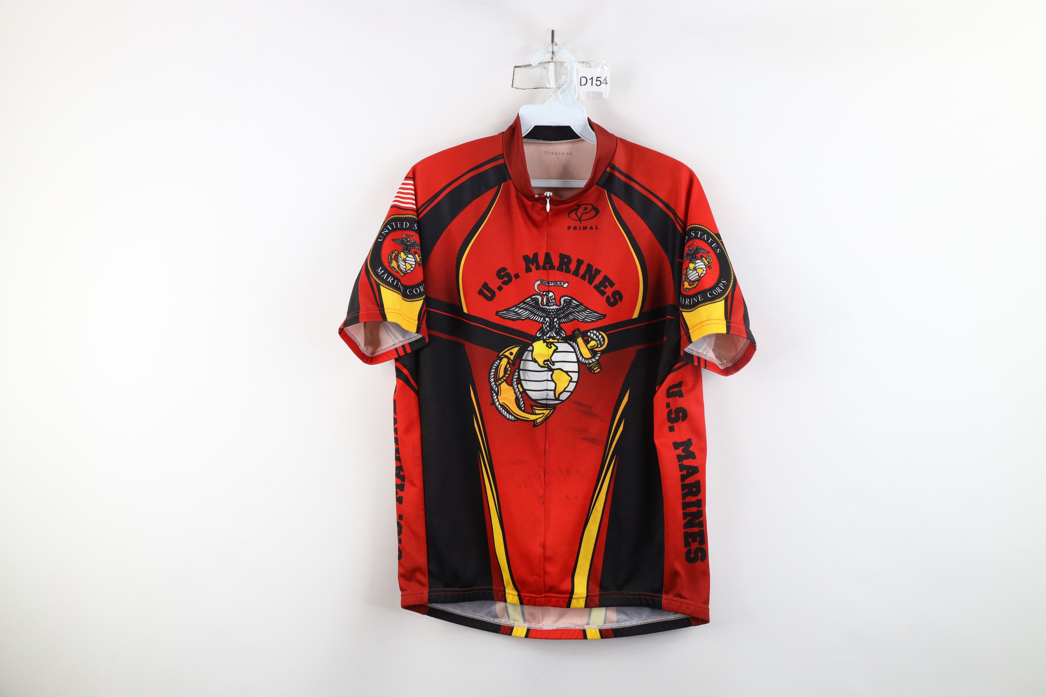 Vintage Vintage Primal All Over Print Marines Bicycle Cycling Jersey Size US L / EU 52-54 / 3 - 1 Thumbnail