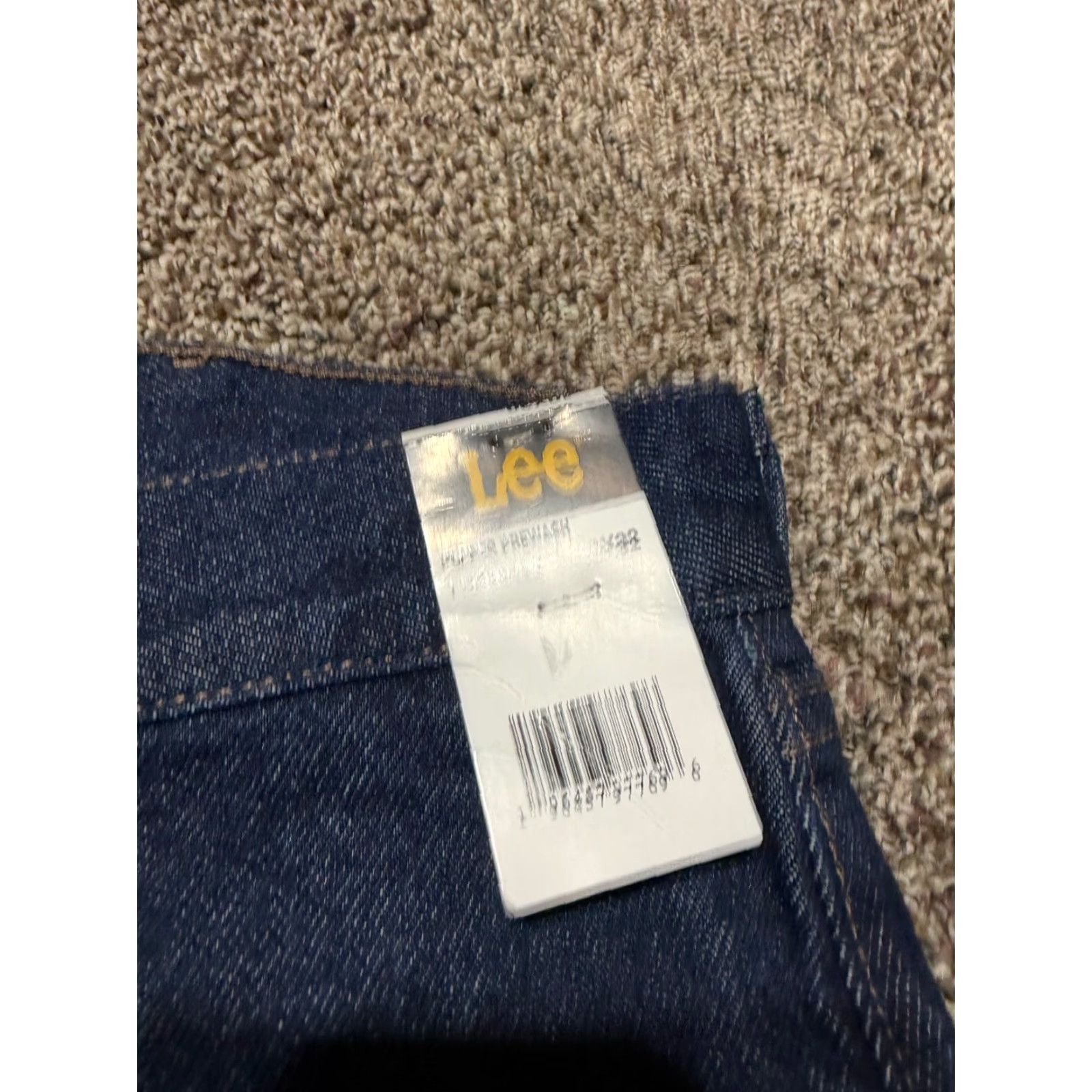Lee Lee Jeans Size 40 Blue Denim NEW 40x32 Straight Fit Men Regular 5-Pocket Design Size US 40 / EU 56 - 4 Thumbnail