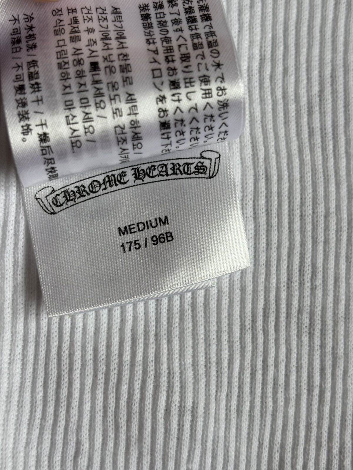 Chrome Hearts Chrome Hearts White Horseshoe Tank Top Size US M / EU 48-50 / 2 - 7 Thumbnail