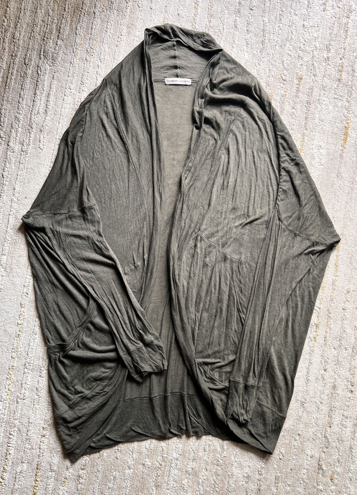 Issey Miyake × Tsumori Chisato Tsumori Chisato Asymmectrical Thin Outerwear/Cardigan Size US M / EU 48-50 / 2 - 4 Thumbnail