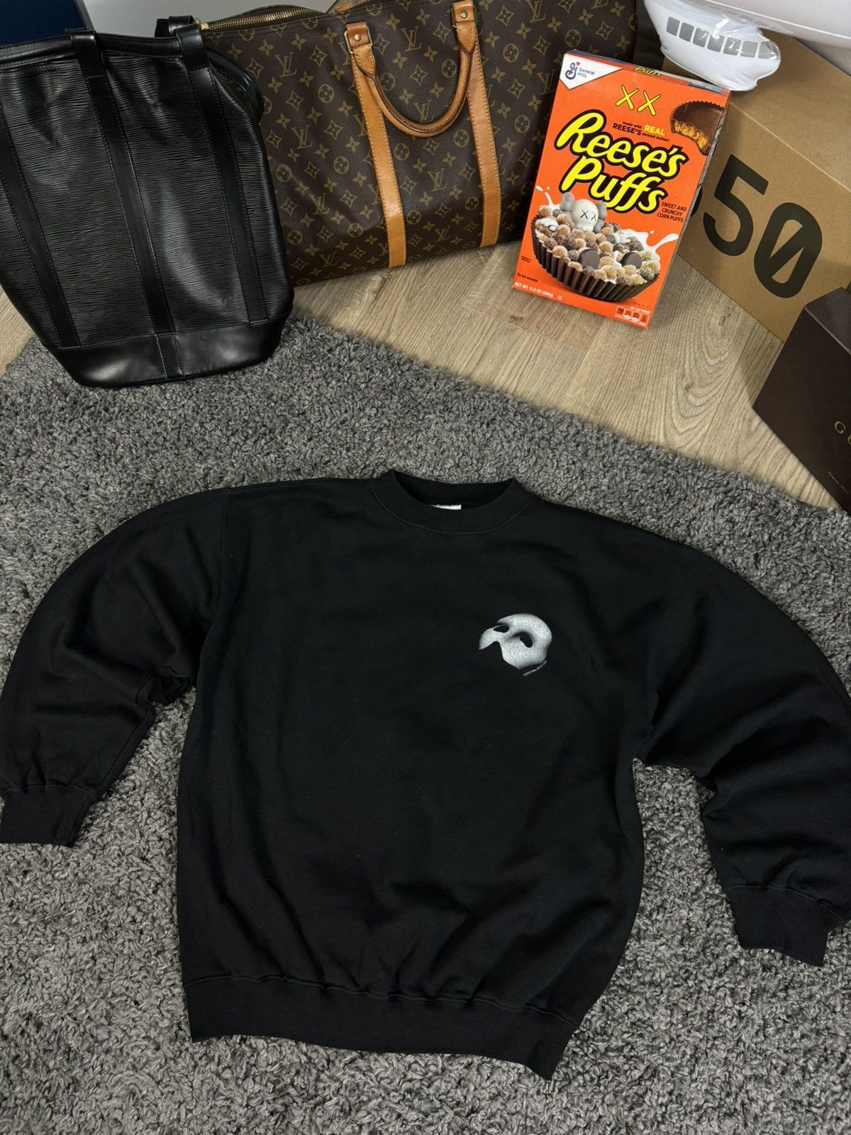 Band Tees × Vintage 1986 Vintage The Phantom Of The Opera Sweatshirt Kanye Style Size US S / EU 44-46 / 1 - 4 Thumbnail