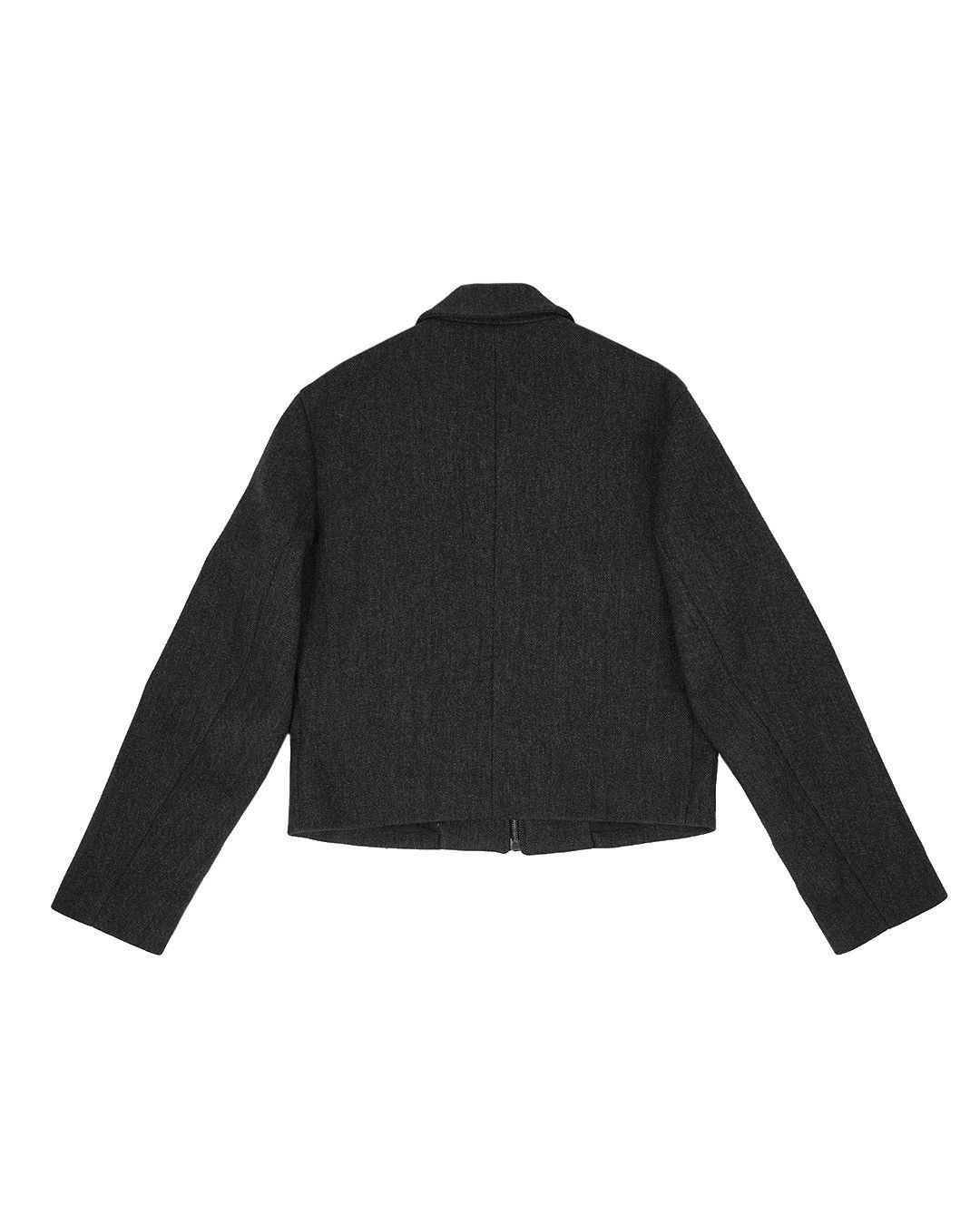 Prada Prada Mens F/W2001 Dark Grey Wool Jacket Size US S / EU 44-46 / 1 - 6 Thumbnail