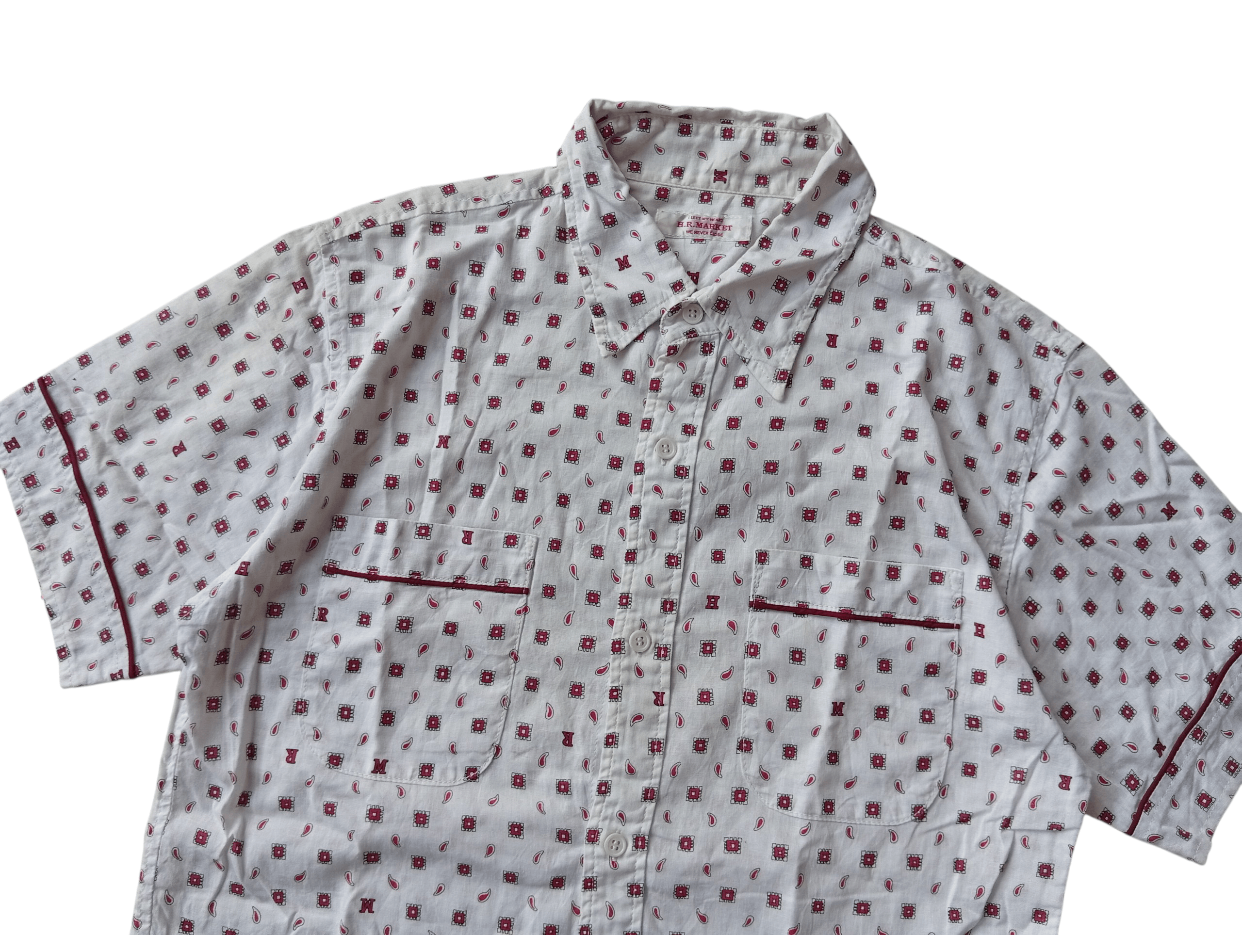 Blue Blue Japan H.R Market pattern shirt Size US M / EU 48-50 / 2 - 2 Thumbnail